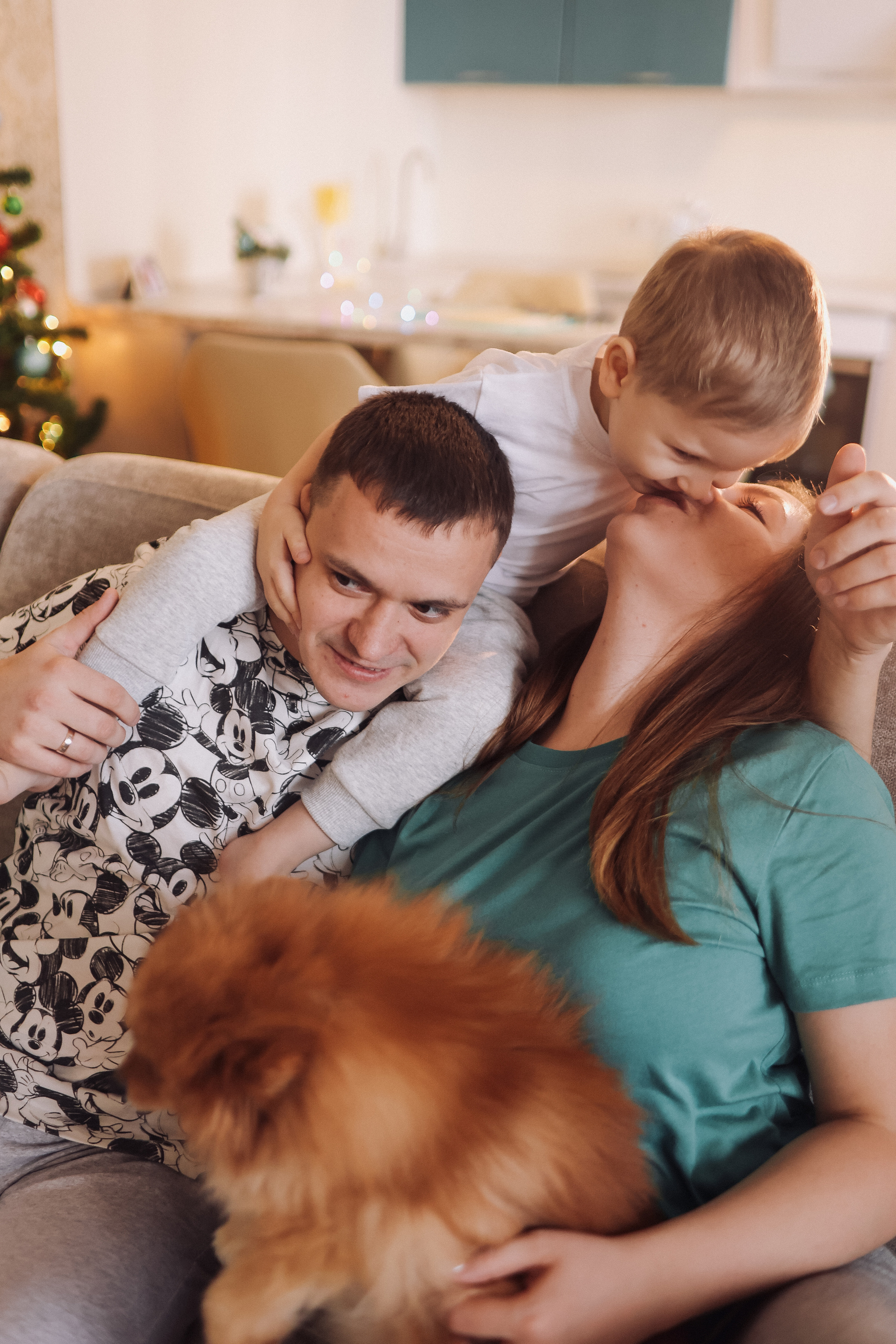 Новогодняя. Семейный фотограф Тюмень, фотограф на роды Салмина Мария