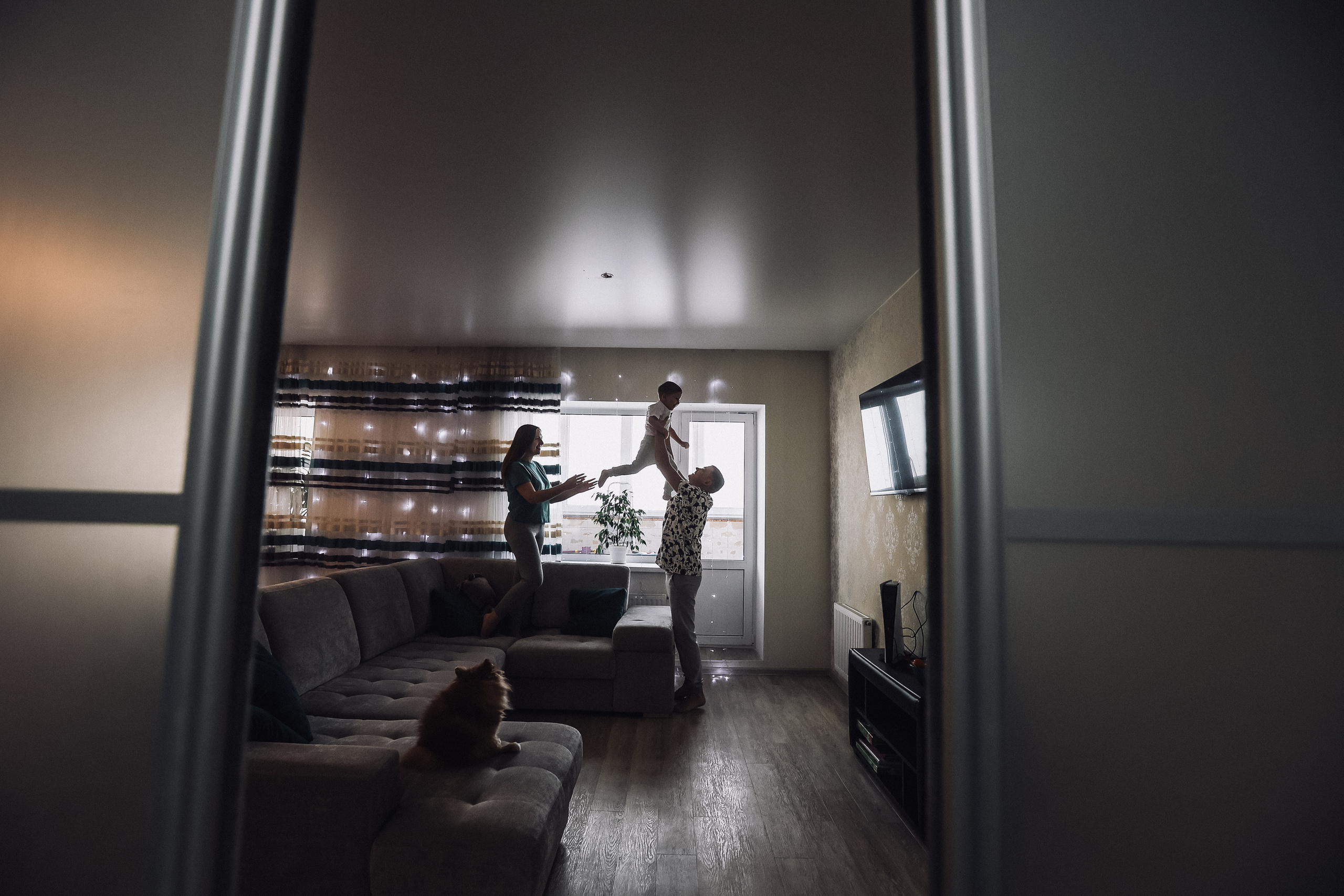 Новогодняя. Семейный фотограф Тюмень, фотограф на роды Салмина Мария