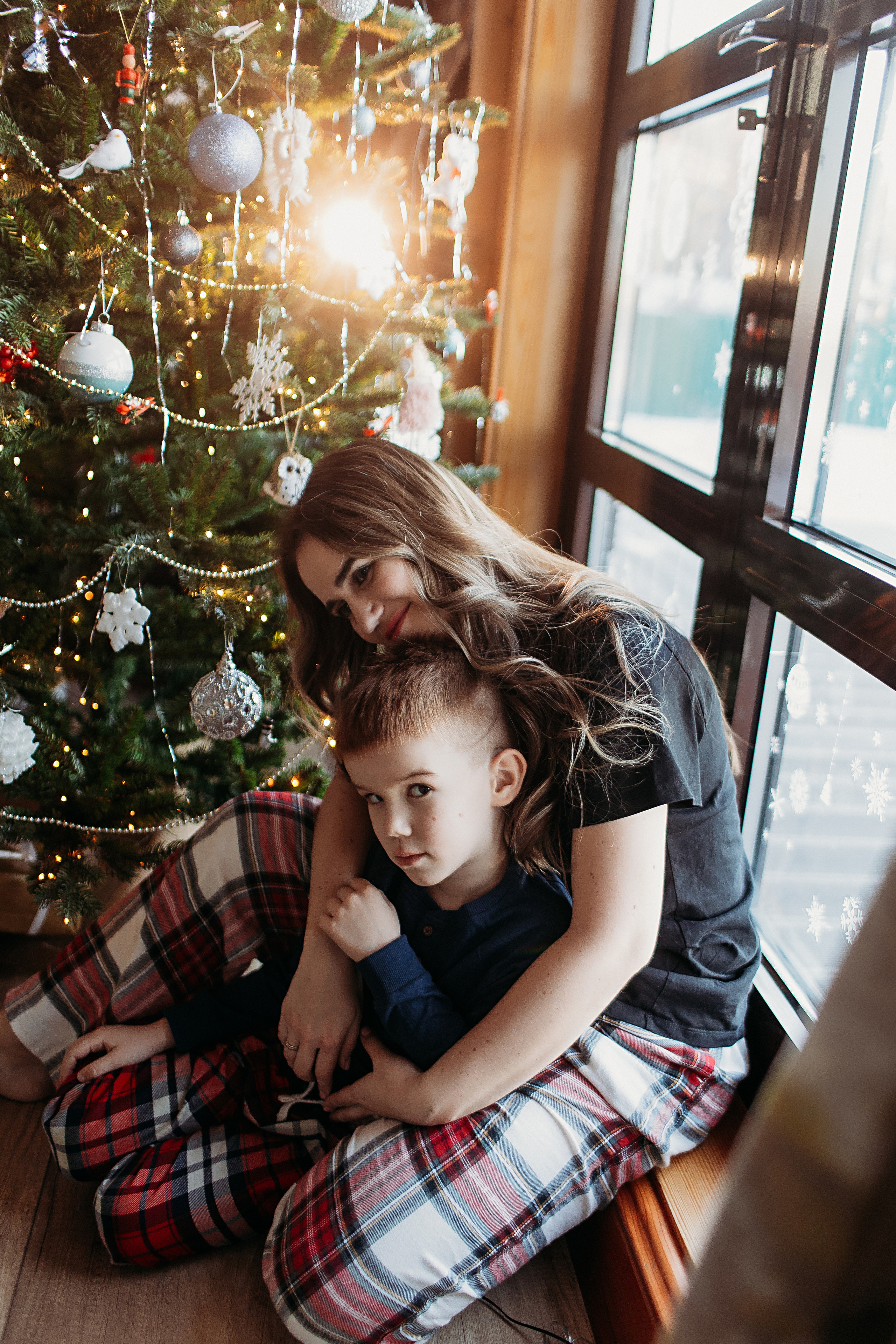 Тёплый новый год. Семейный фотограф Тюмень, фотограф на роды Салмина Мария