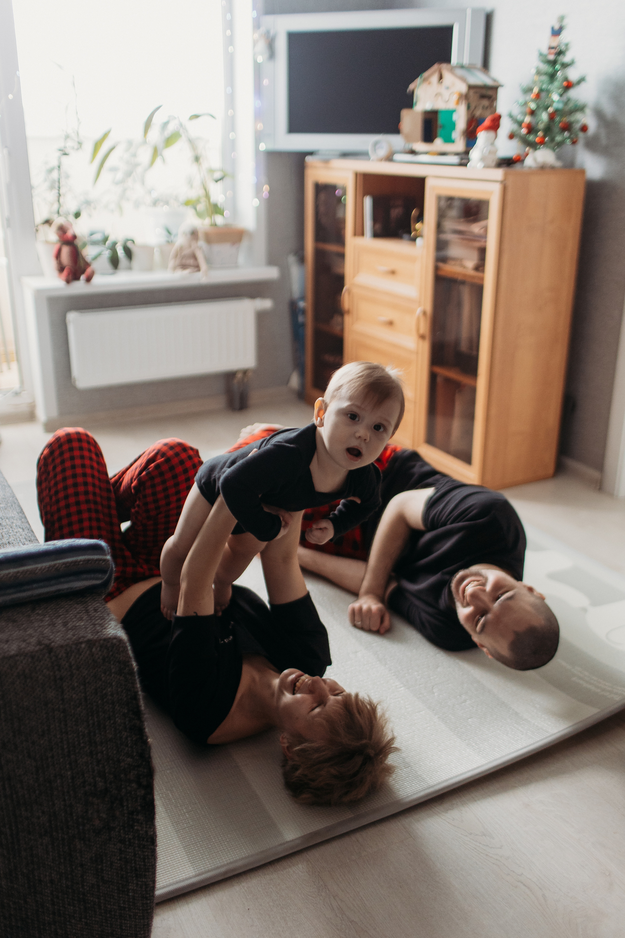 Новый год. Семейный фотограф Тюмень, фотограф на роды Салмина Мария