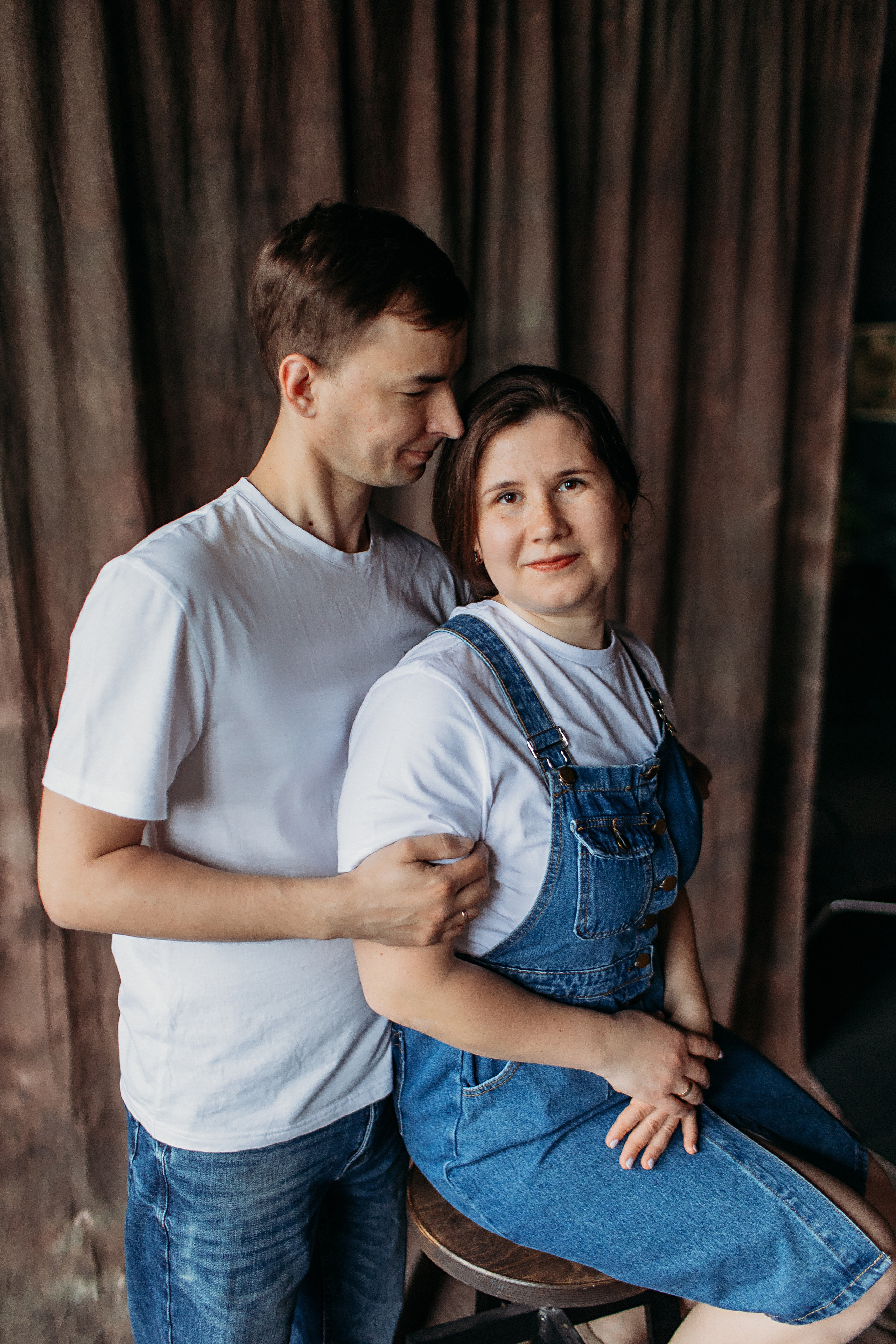 Лофт пространство Наше место. Семейный фотограф Тюмень, фотограф на роды Салмина Мария