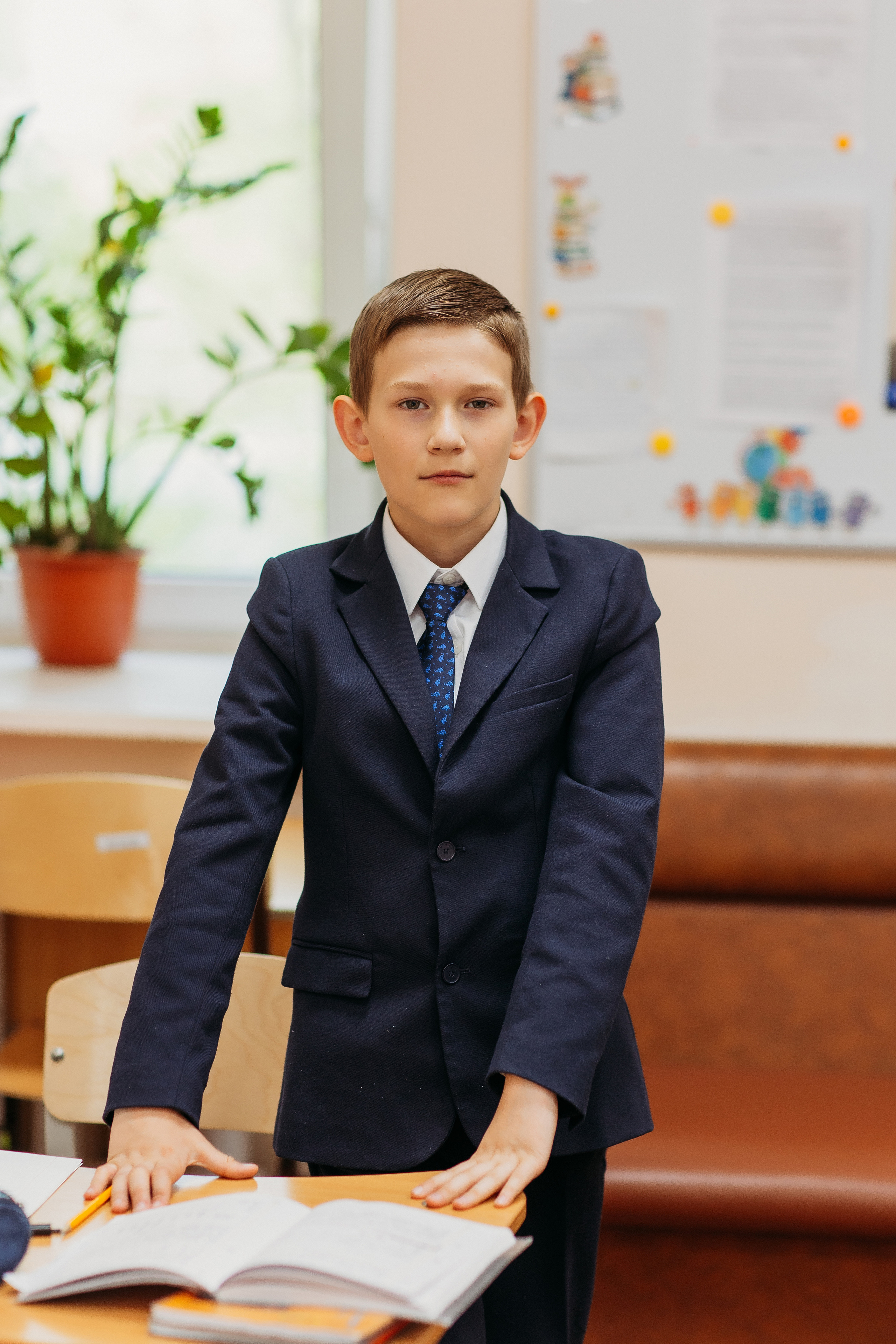 Школа 2 класс. Семейный фотограф Тюмень, фотограф на роды Салмина Мария