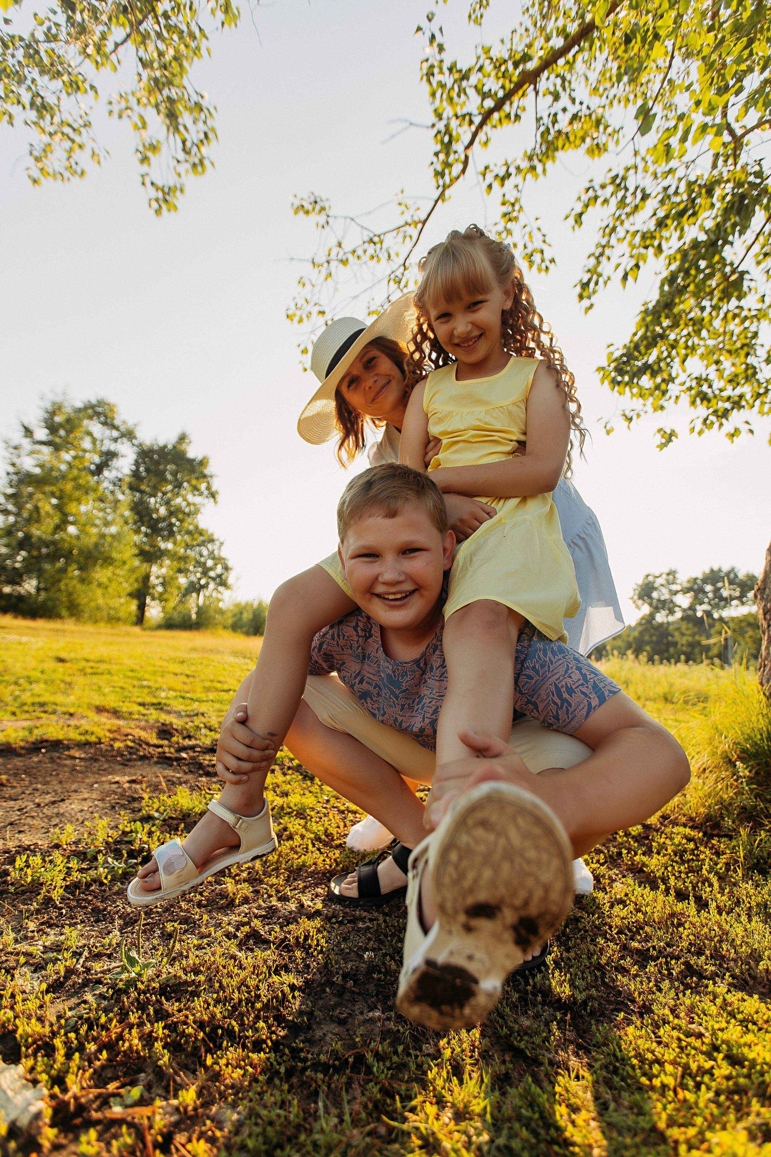 Лето. Семейный фотограф Тюмень, фотограф на роды Салмина Мария