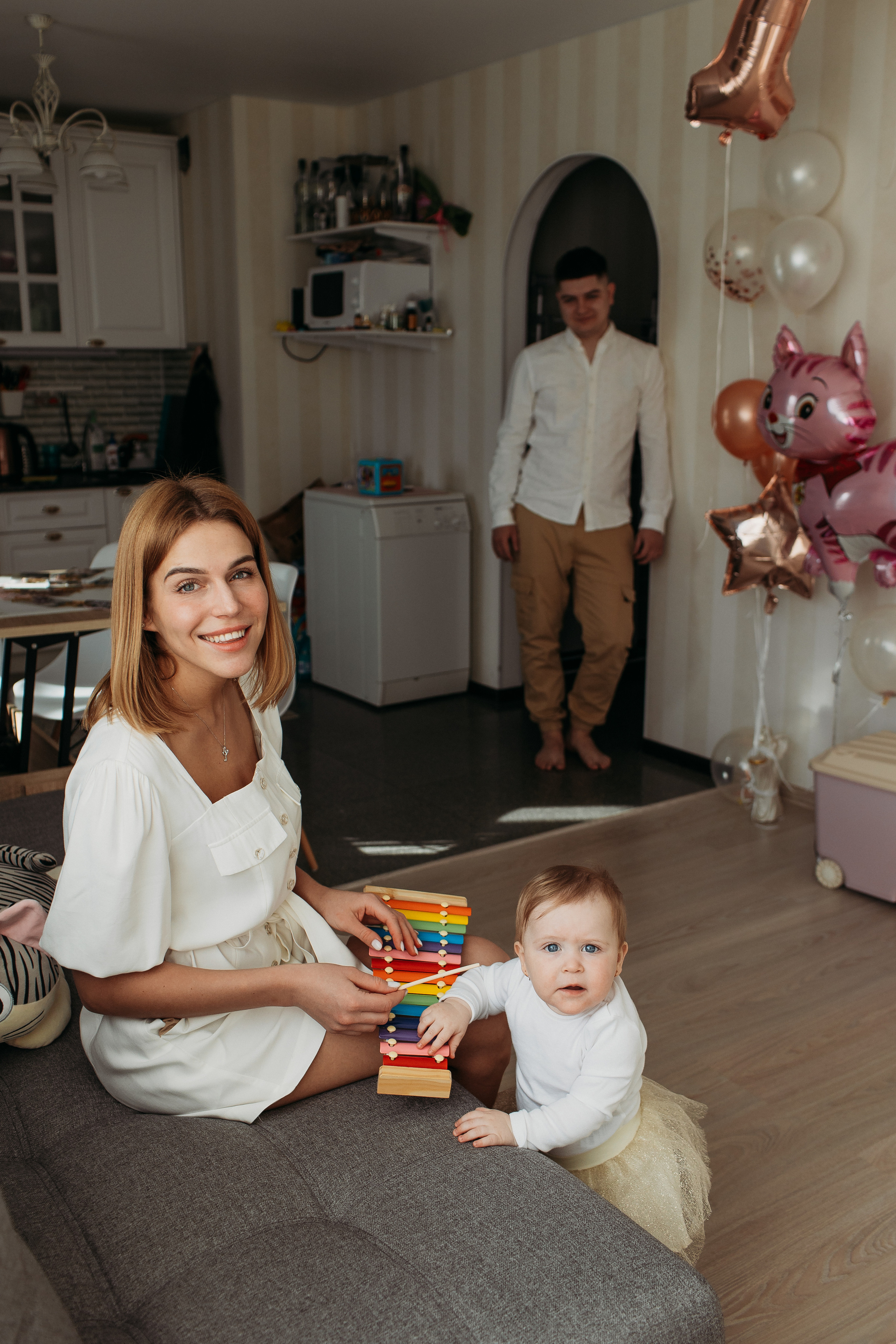 Годик. Семейный фотограф Тюмень, фотограф на роды Салмина Мария