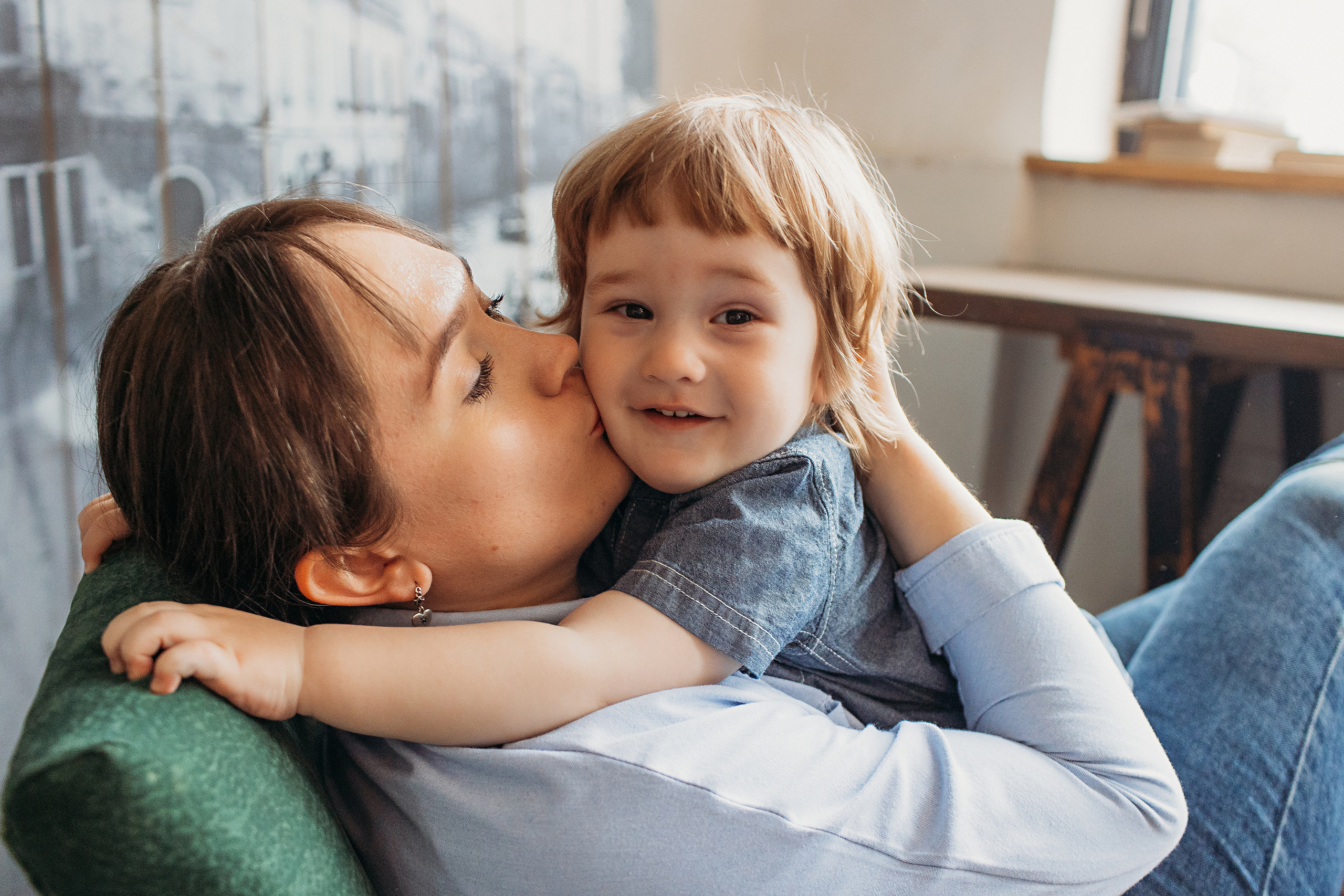 Лофт пространство Наше место. Семейный фотограф Тюмень, фотограф на роды Салмина Мария