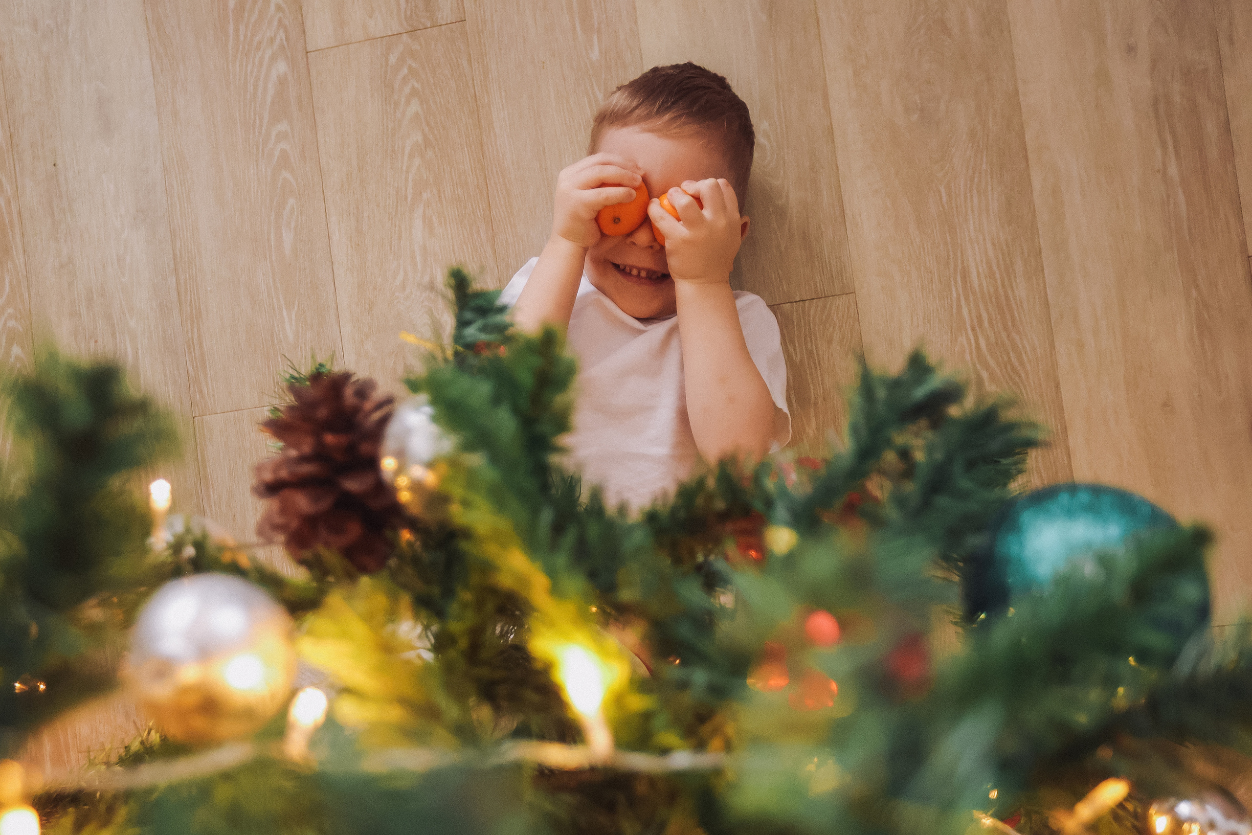Новогодняя. Семейный фотограф Тюмень, фотограф на роды Салмина Мария