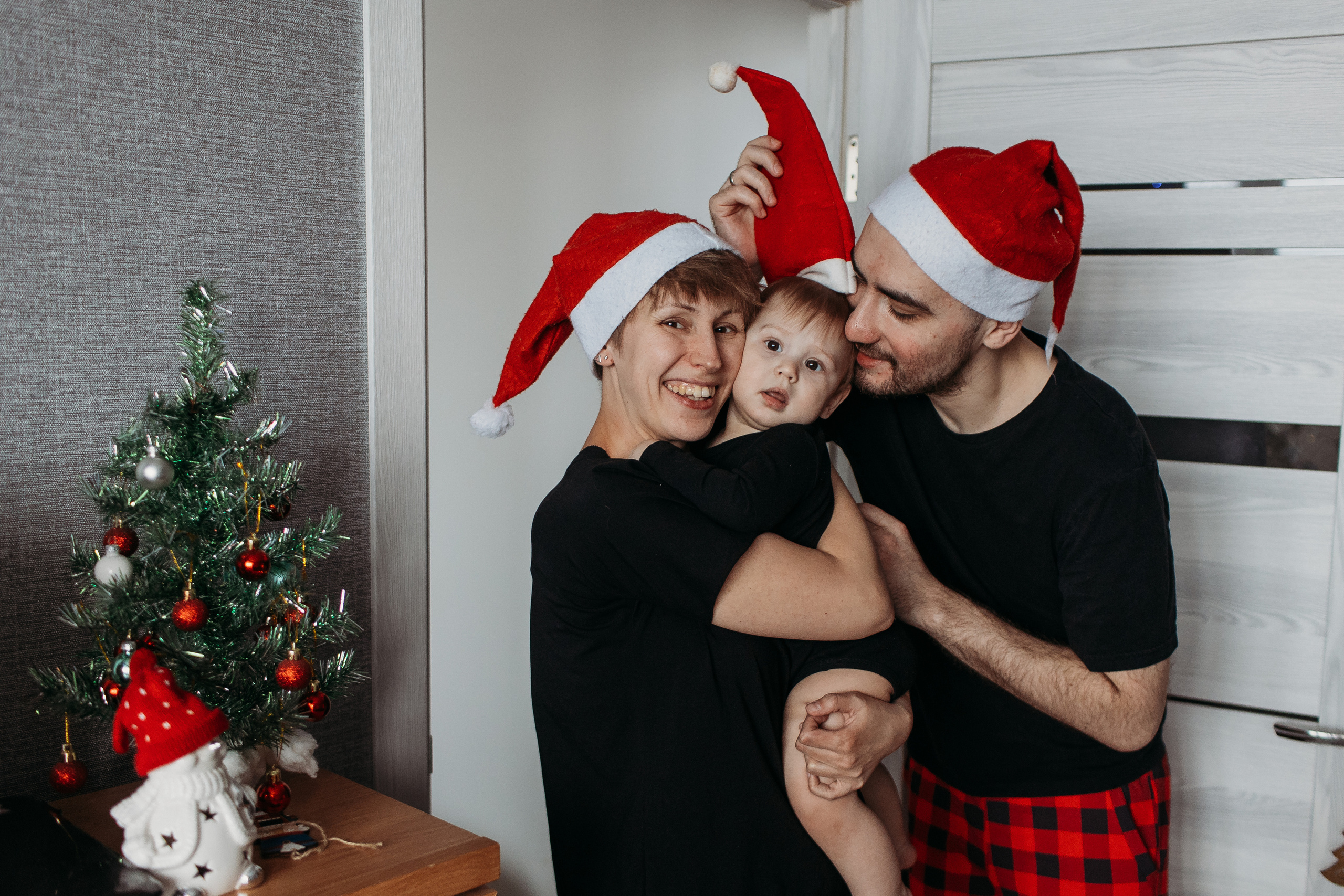Новый год. Семейный фотограф Тюмень, фотограф на роды Салмина Мария