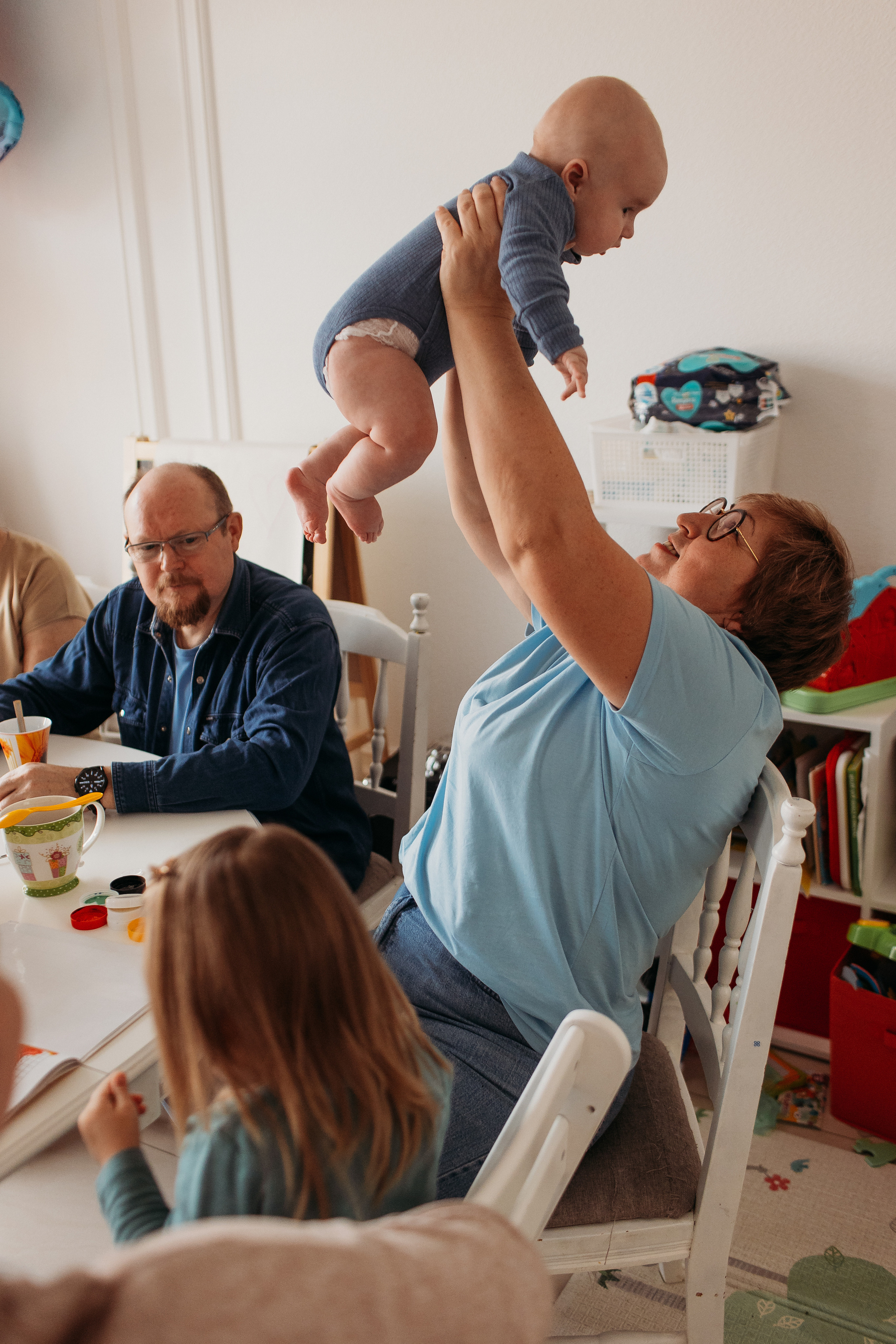 Большая семья. Семейный фотограф Тюмень, фотограф на роды Салмина Мария