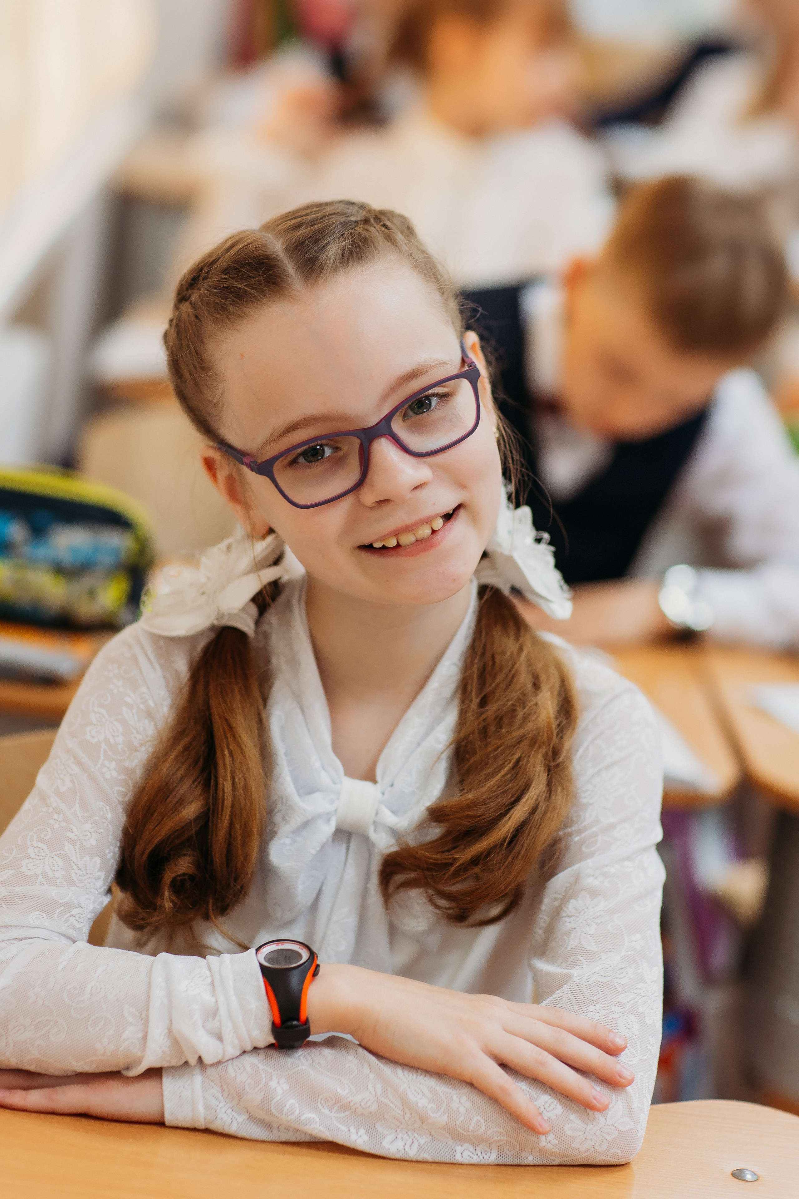 Школа 2 класс. Семейный фотограф Тюмень, фотограф на роды Салмина Мария