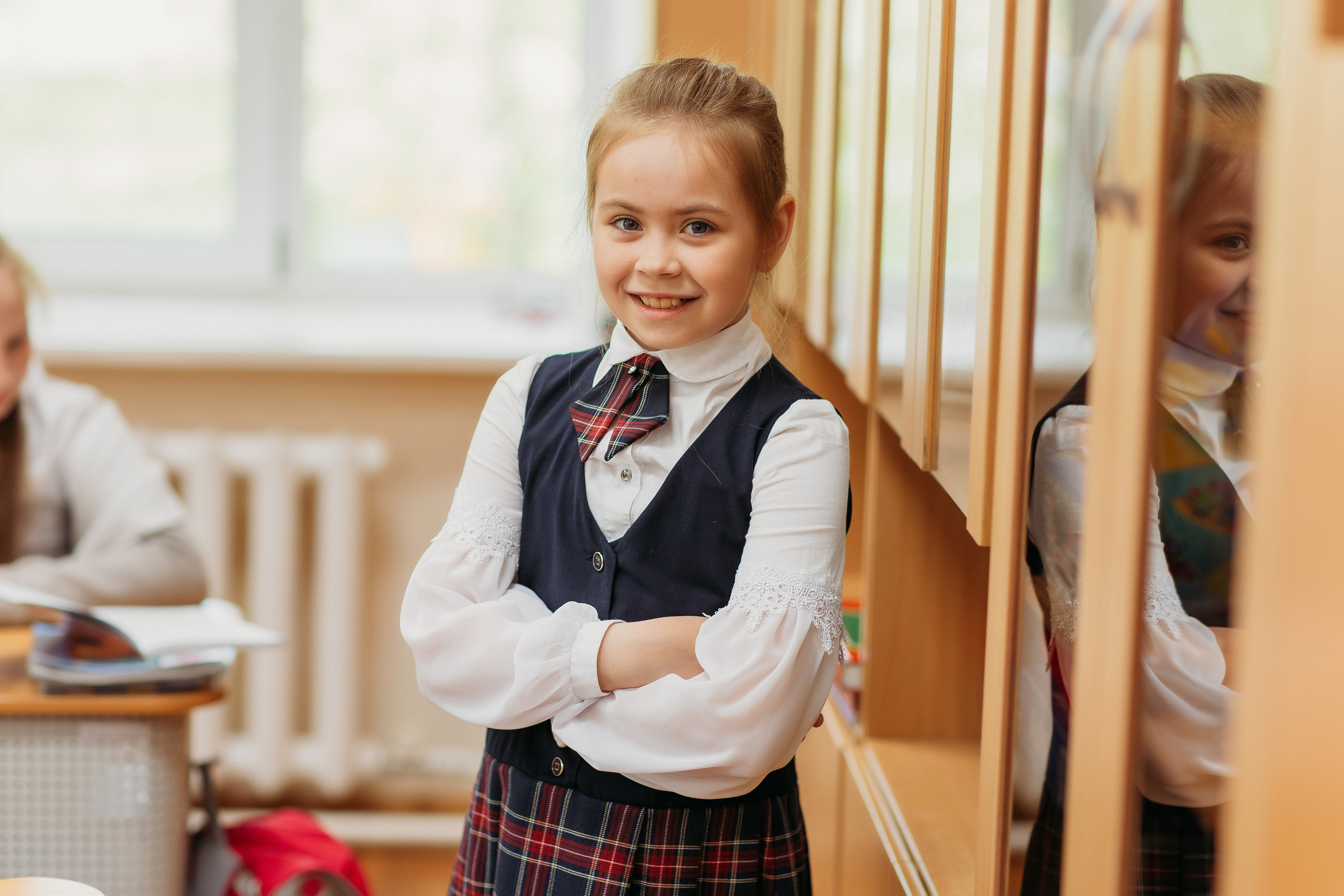 Школа 2 класс. Семейный фотограф Тюмень, фотограф на роды Салмина Мария