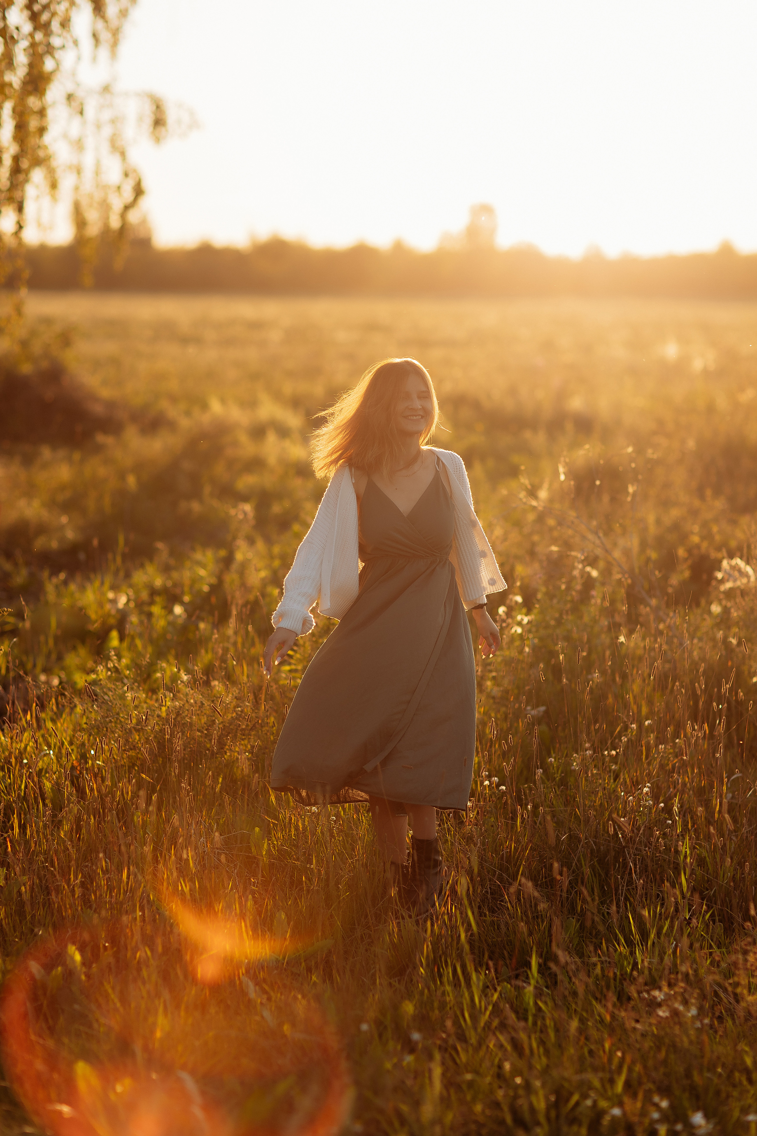 Поле. Семейный фотограф Тюмень, фотограф на роды Салмина Мария