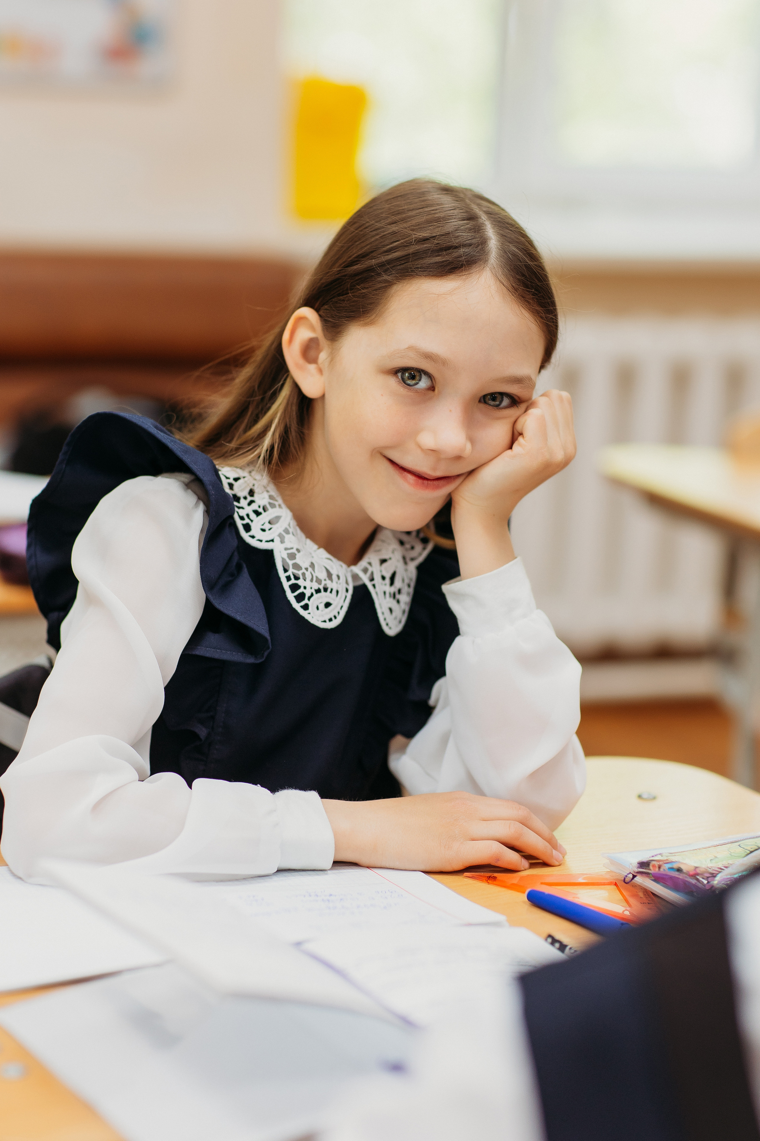 Школа 2 класс. Семейный фотограф Тюмень, фотограф на роды Салмина Мария