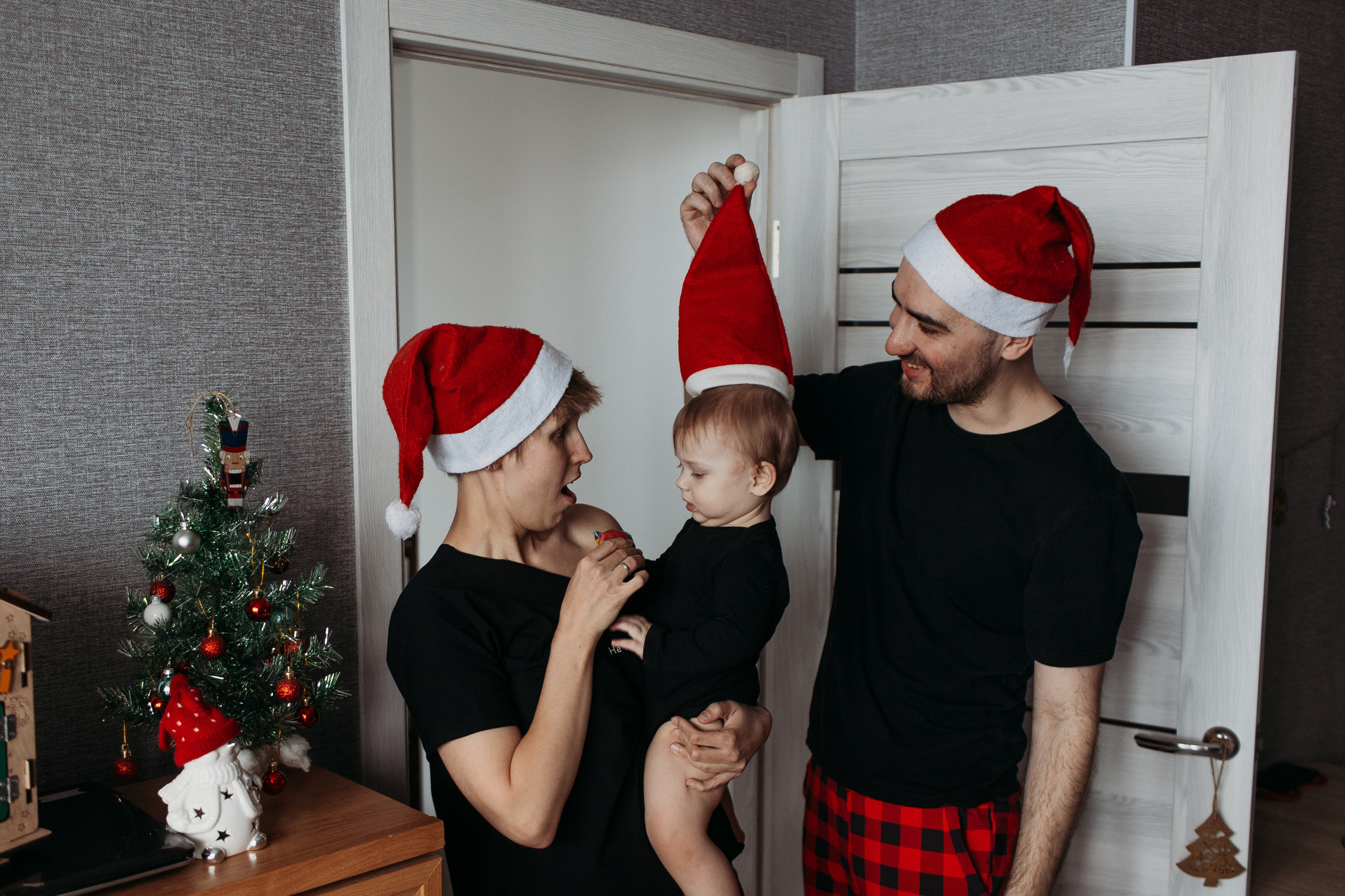 Новый год. Семейный фотограф Тюмень, фотограф на роды Салмина Мария