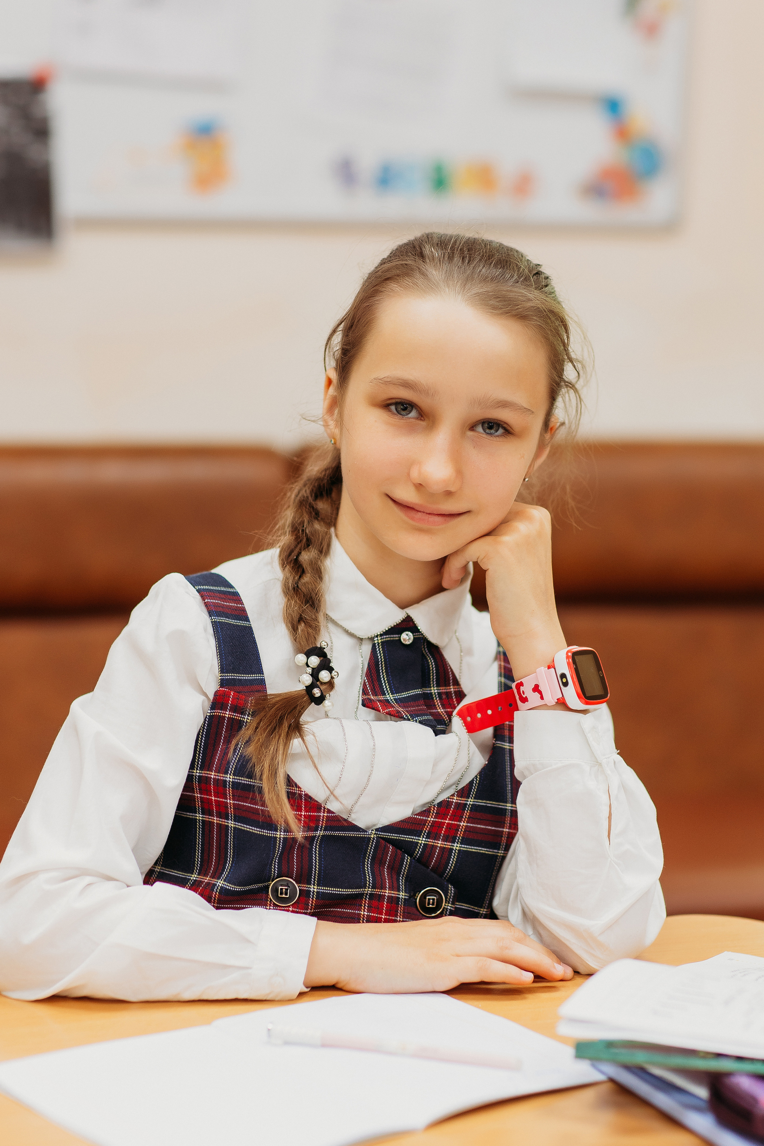 Школа 2 класс. Семейный фотограф Тюмень, фотограф на роды Салмина Мария