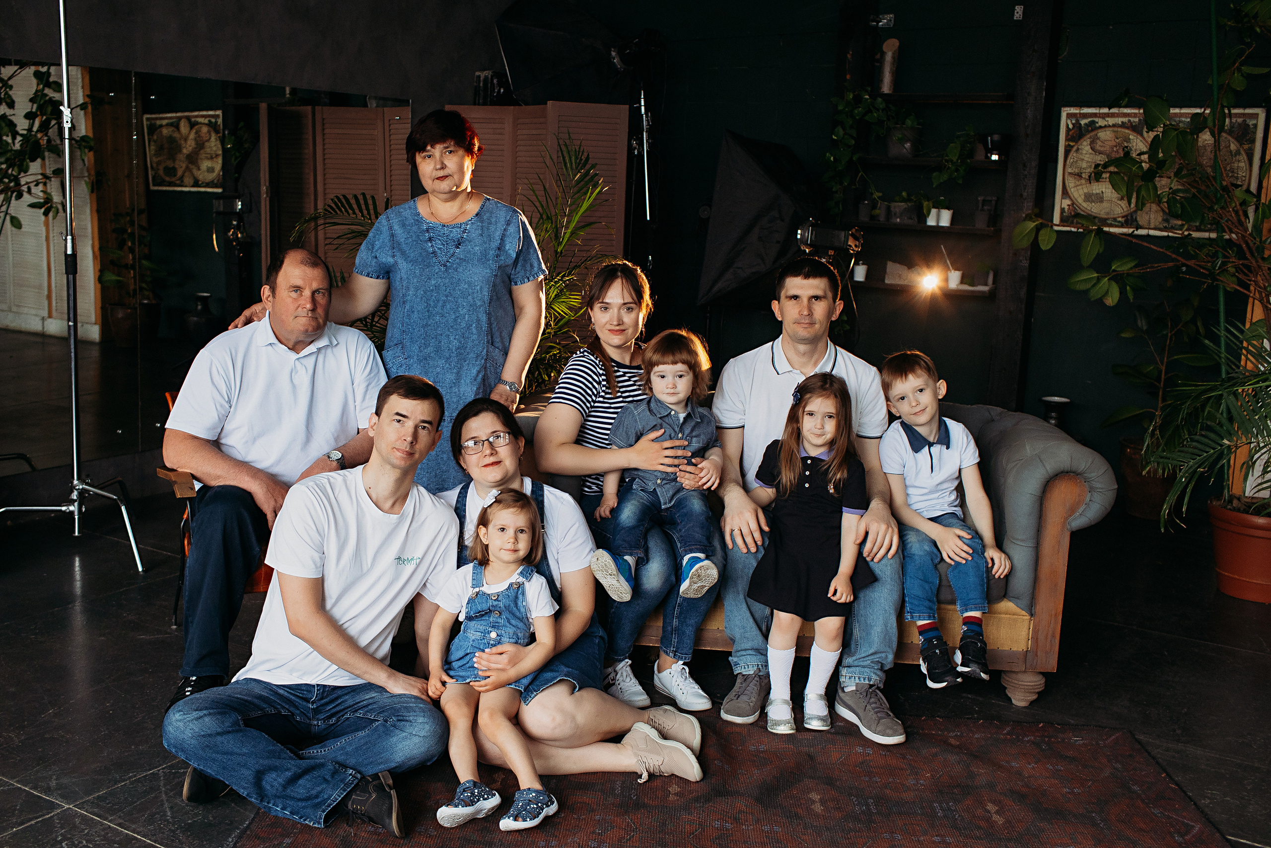 Лофт пространство Наше место. Семейный фотограф Тюмень, фотограф на роды Салмина Мария