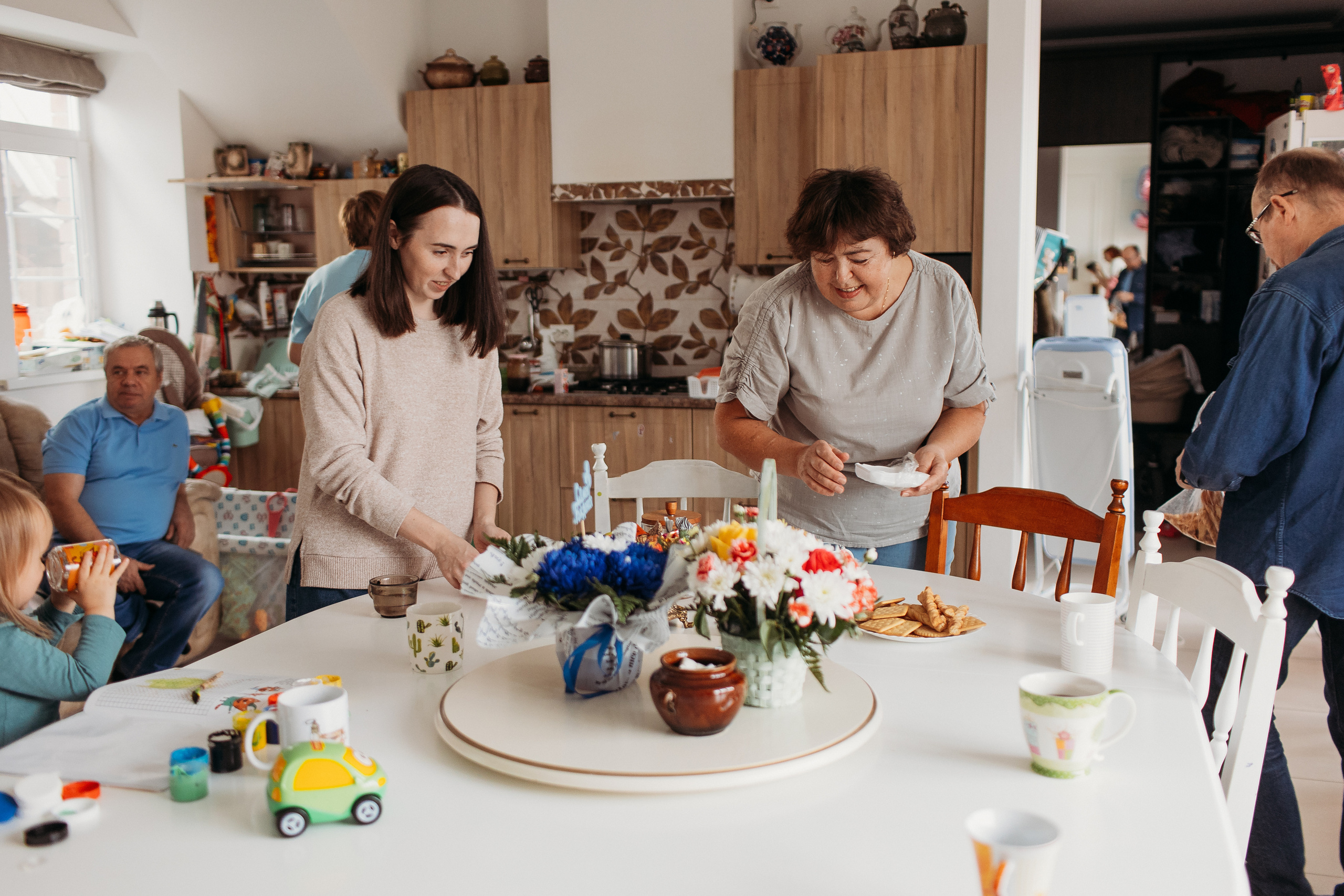 Большая семья. Семейный фотограф Тюмень, фотограф на роды Салмина Мария