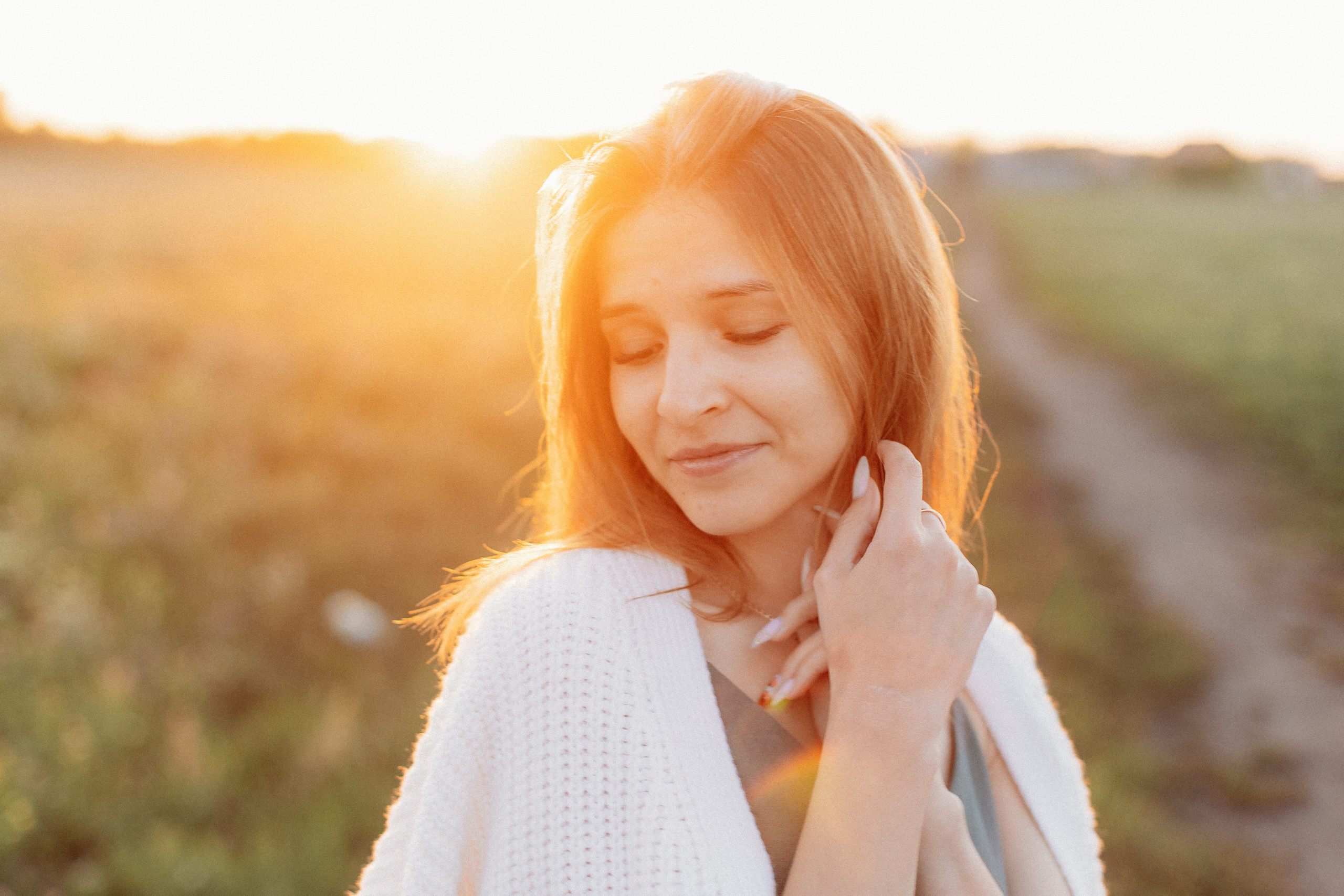 Поле. Семейный фотограф Тюмень, фотограф на роды Салмина Мария