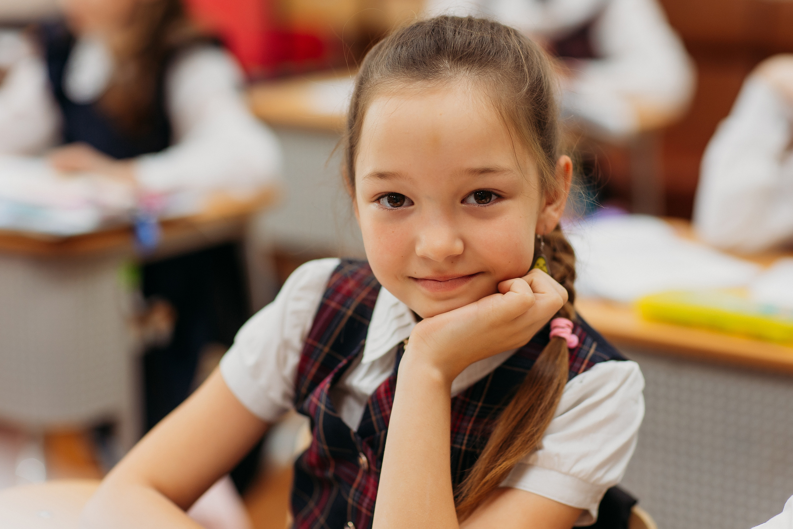 Школа 2 класс. Семейный фотограф Тюмень, фотограф на роды Салмина Мария