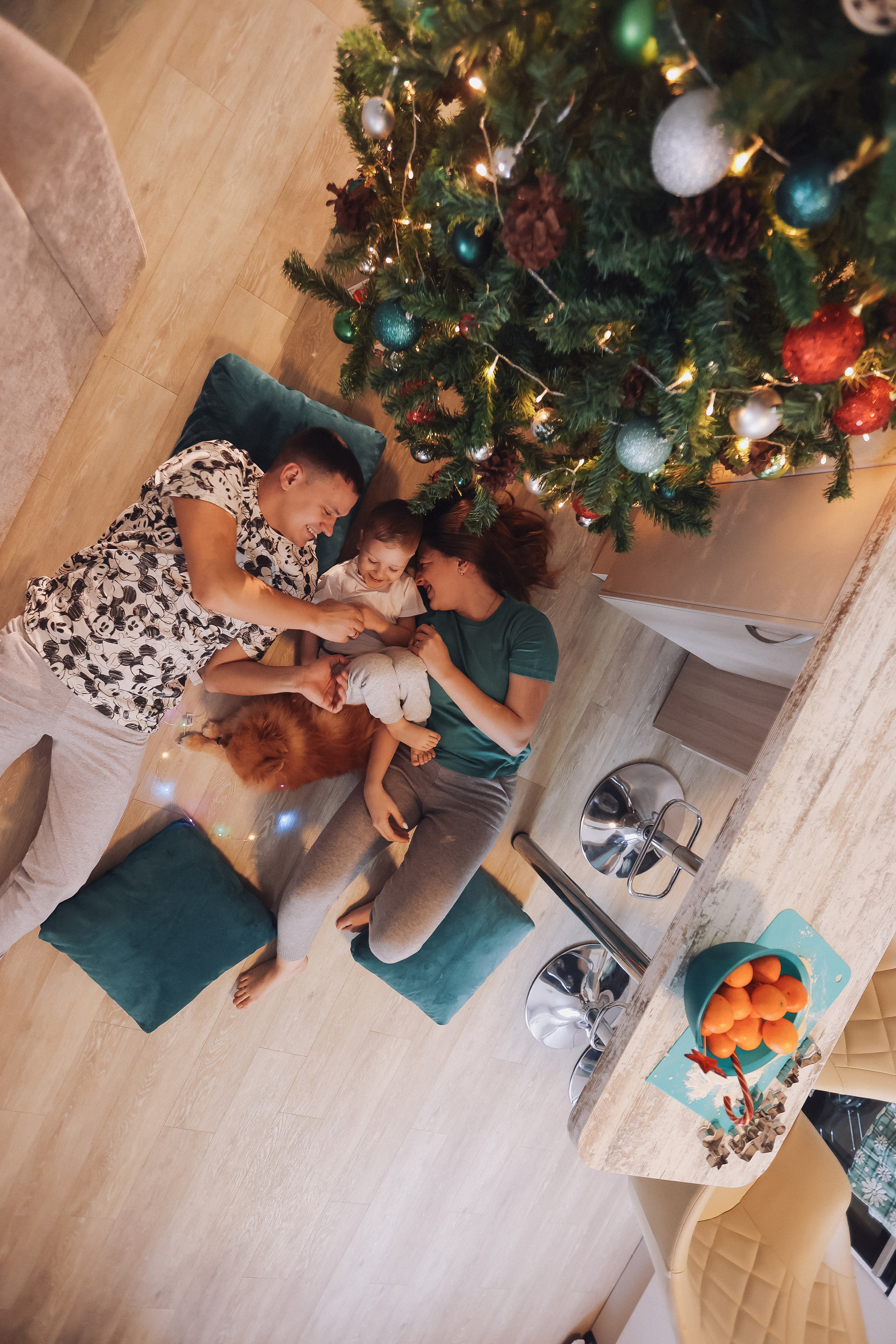 Новогодняя. Семейный фотограф Тюмень, фотограф на роды Салмина Мария