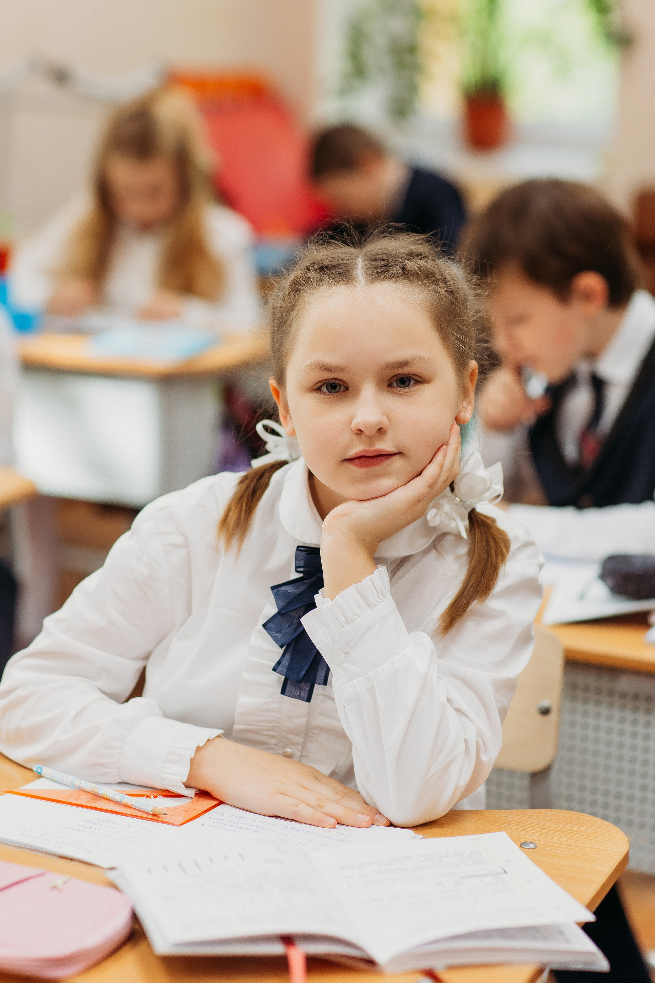 Школа 2 класс. Семейный фотограф Тюмень, фотограф на роды Салмина Мария