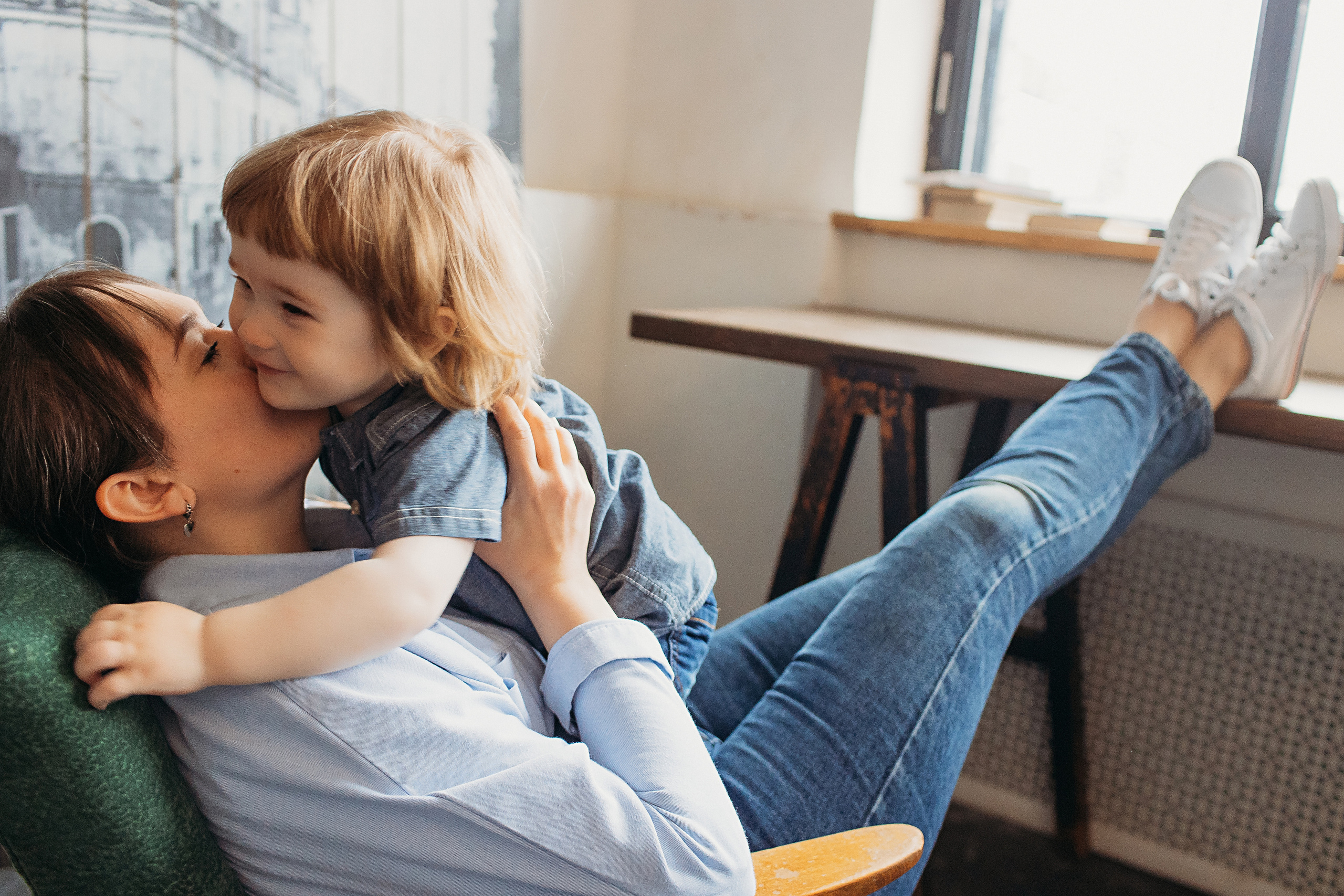Лофт пространство Наше место. Семейный фотограф Тюмень, фотограф на роды Салмина Мария