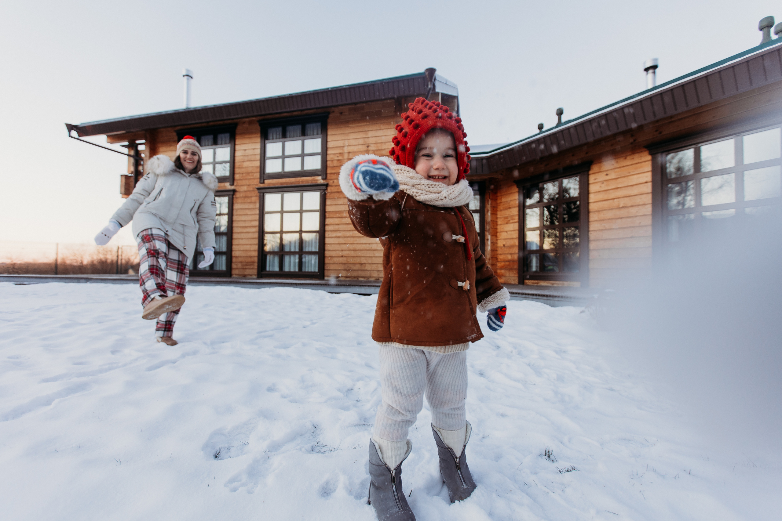 Тёплый новый год. Семейный фотограф Тюмень, фотограф на роды Салмина Мария