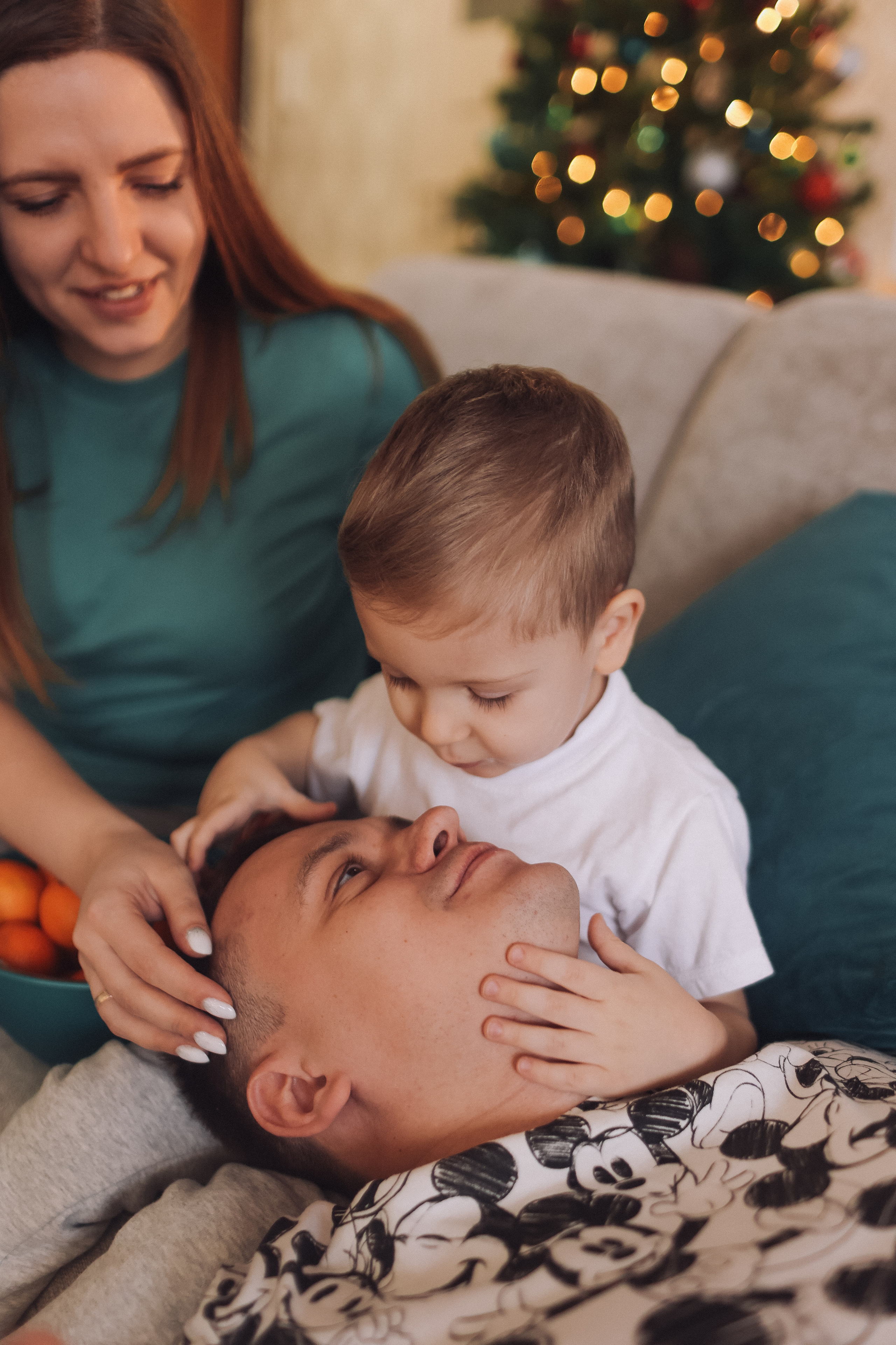 Новогодняя. Семейный фотограф Тюмень, фотограф на роды Салмина Мария