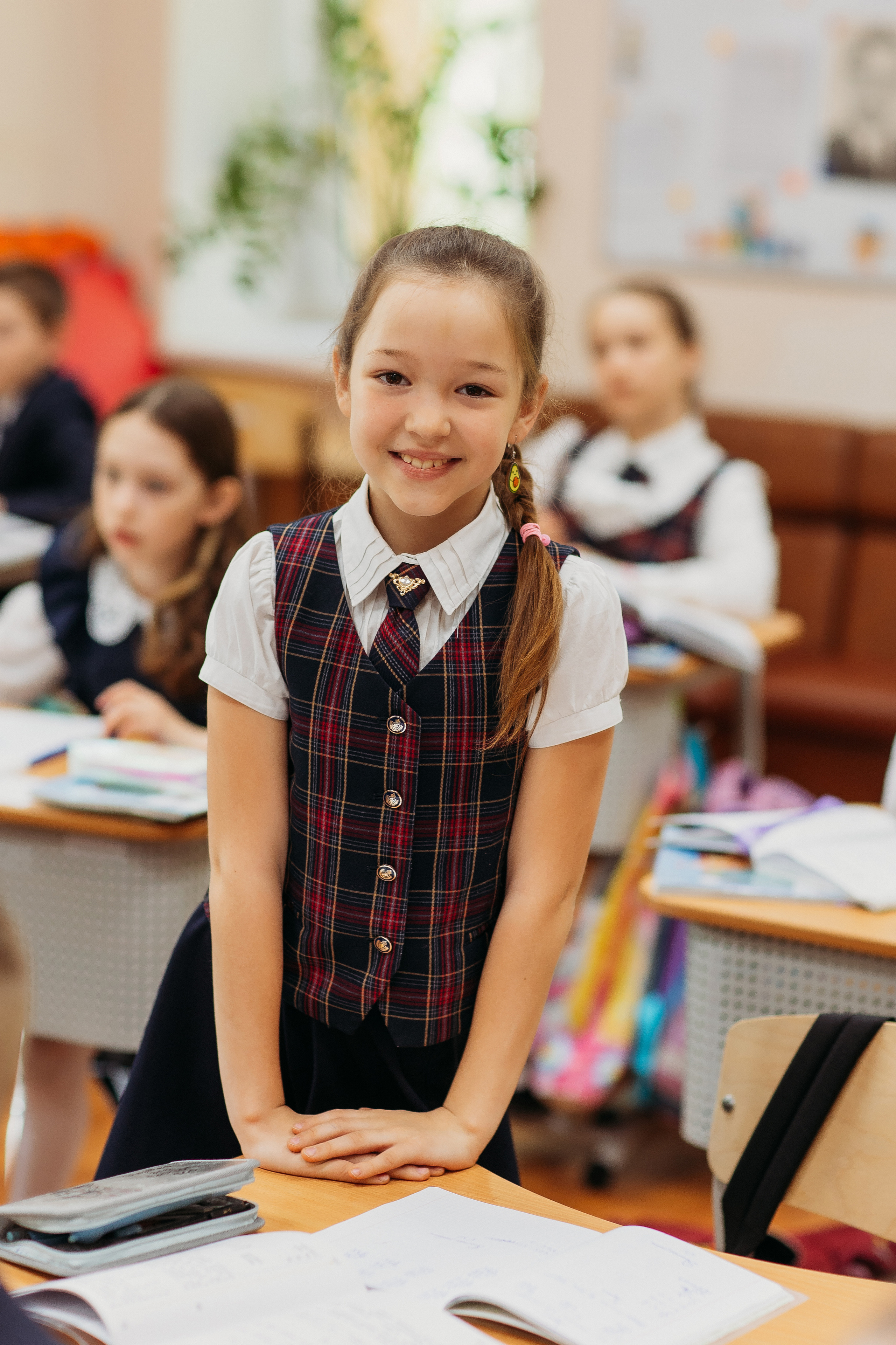 Школа 2 класс. Семейный фотограф Тюмень, фотограф на роды Салмина Мария