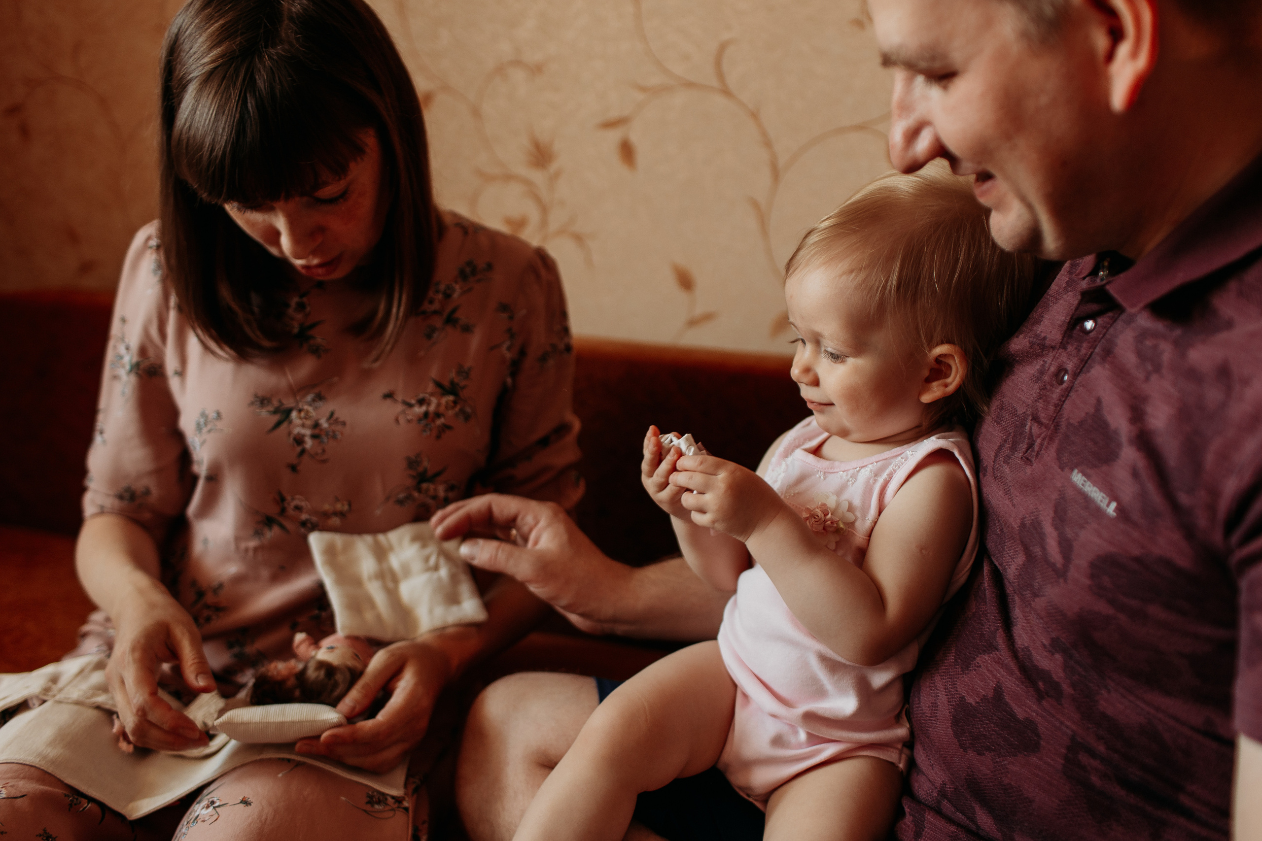 Дома. Семейный фотограф Тюмень, фотограф на роды Салмина Мария