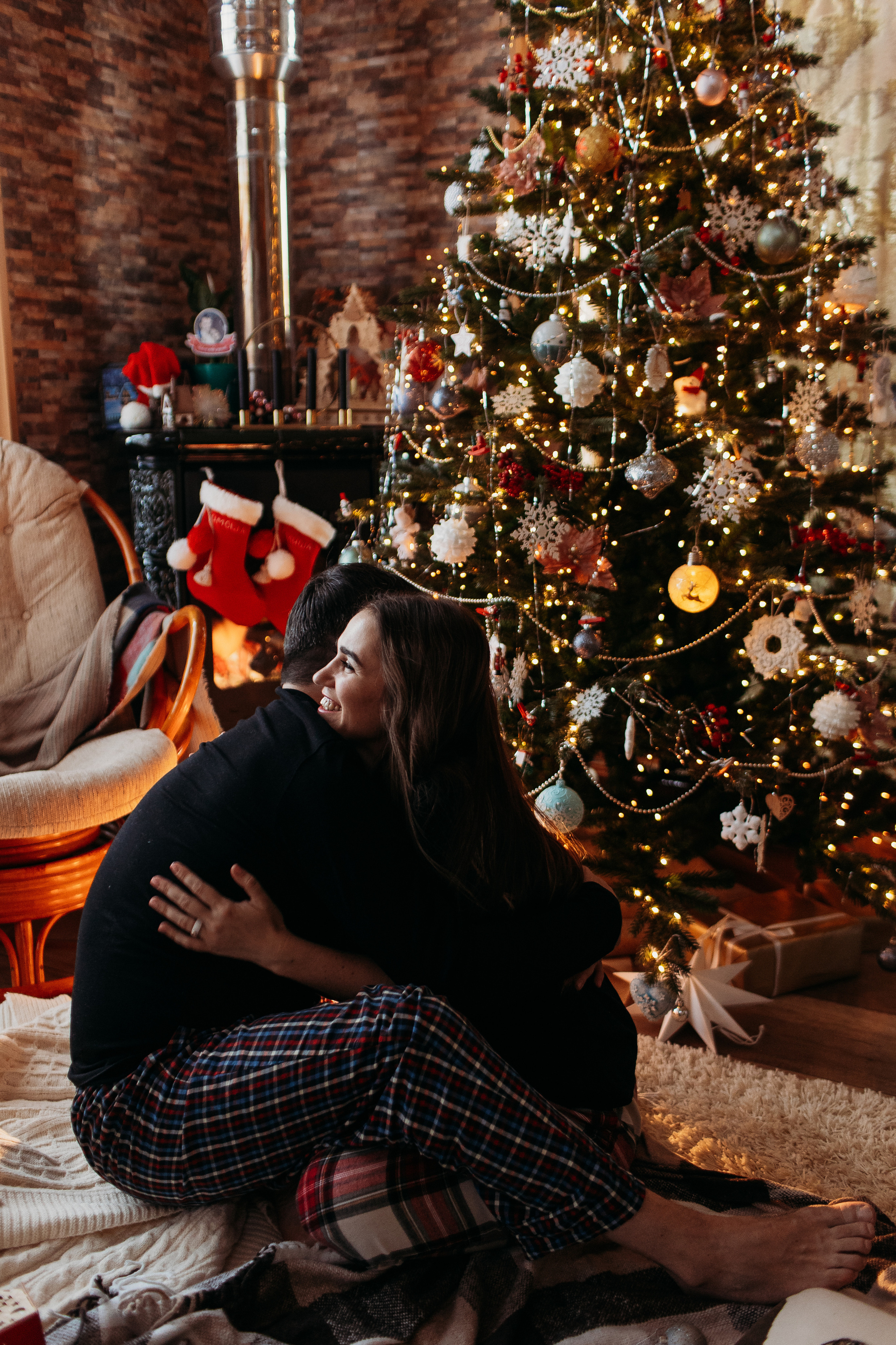 Тёплый новый год. Семейный фотограф Тюмень, фотограф на роды Салмина Мария