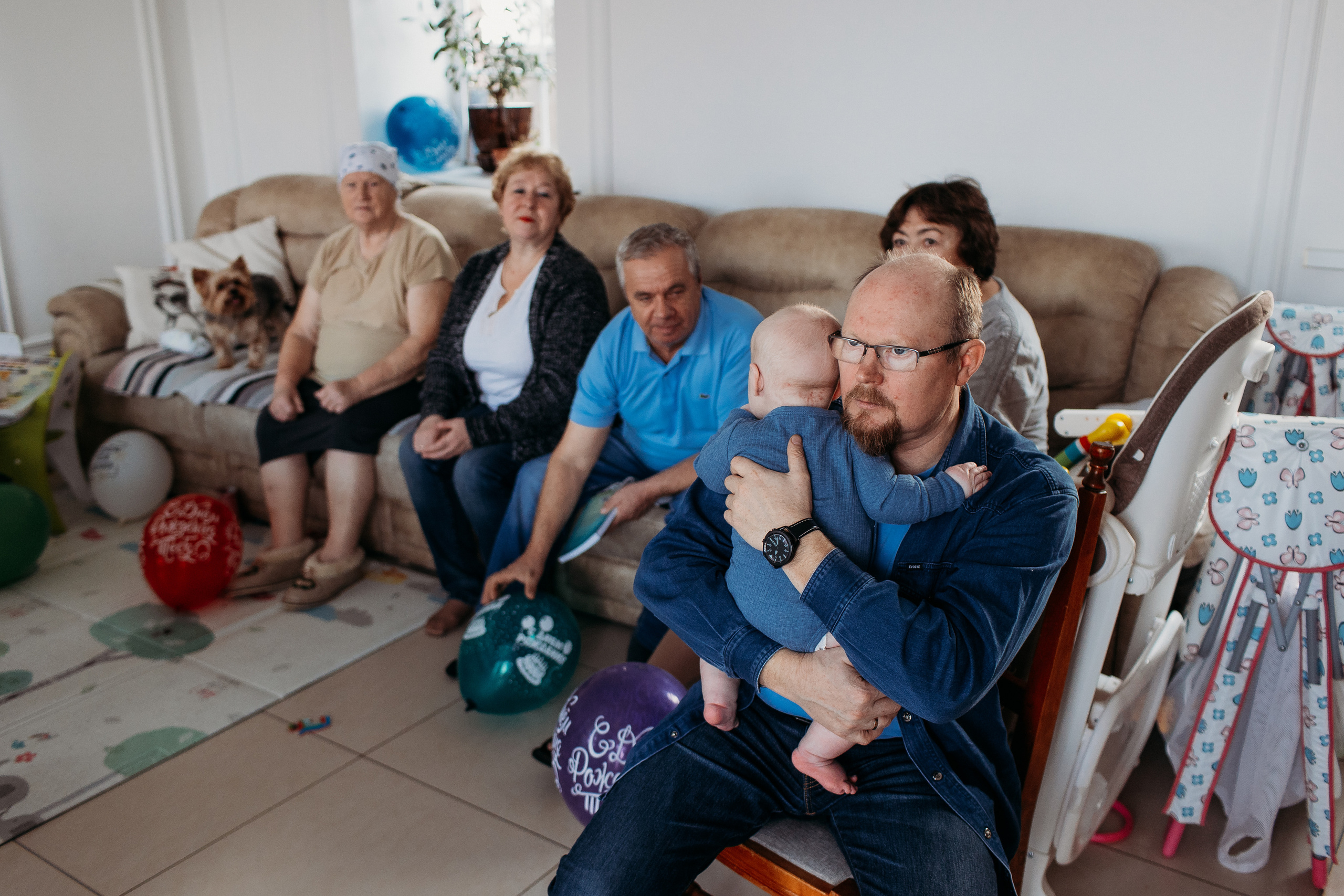 Большая семья. Семейный фотограф Тюмень, фотограф на роды Салмина Мария