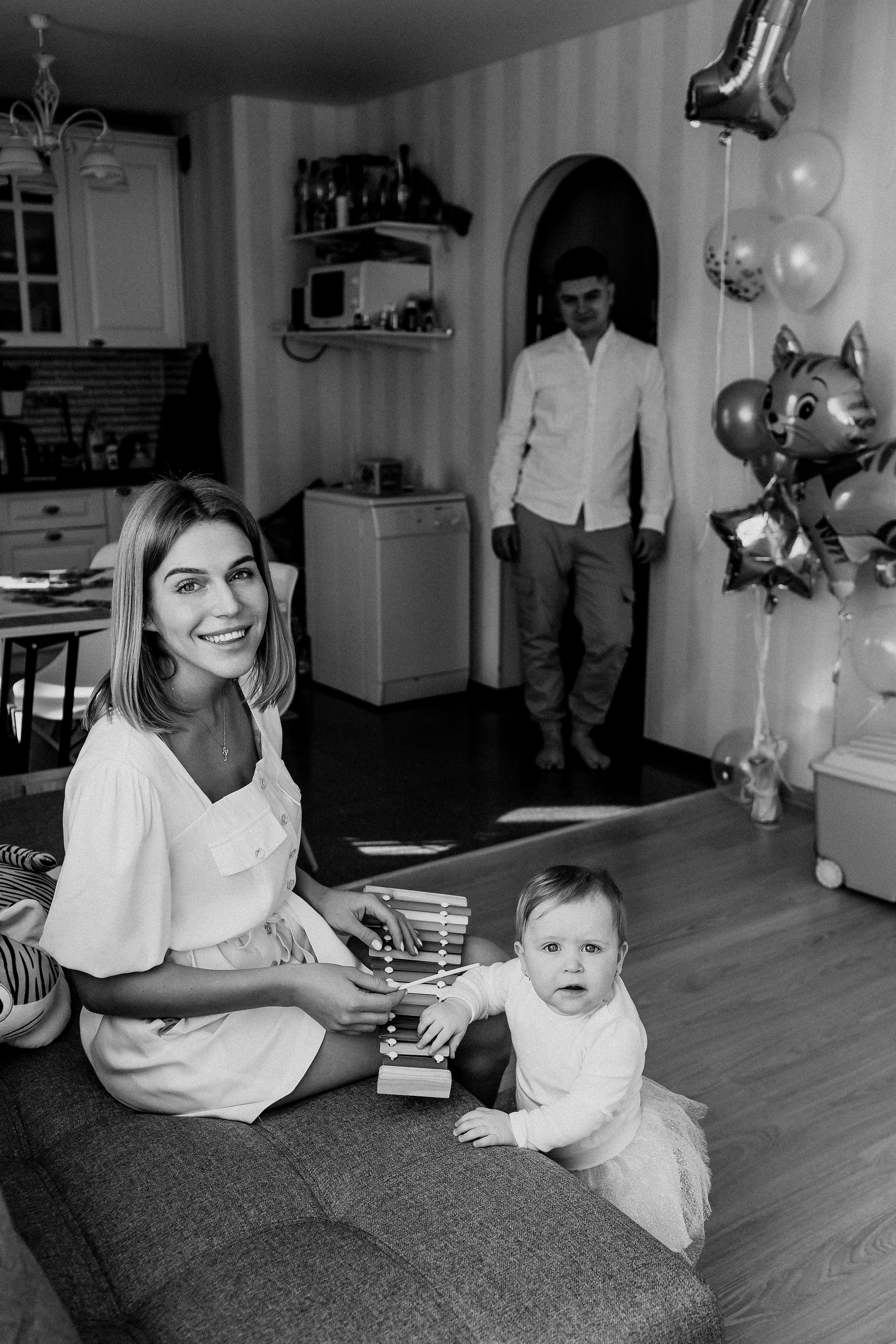 Годик. Семейный фотограф Тюмень, фотограф на роды Салмина Мария