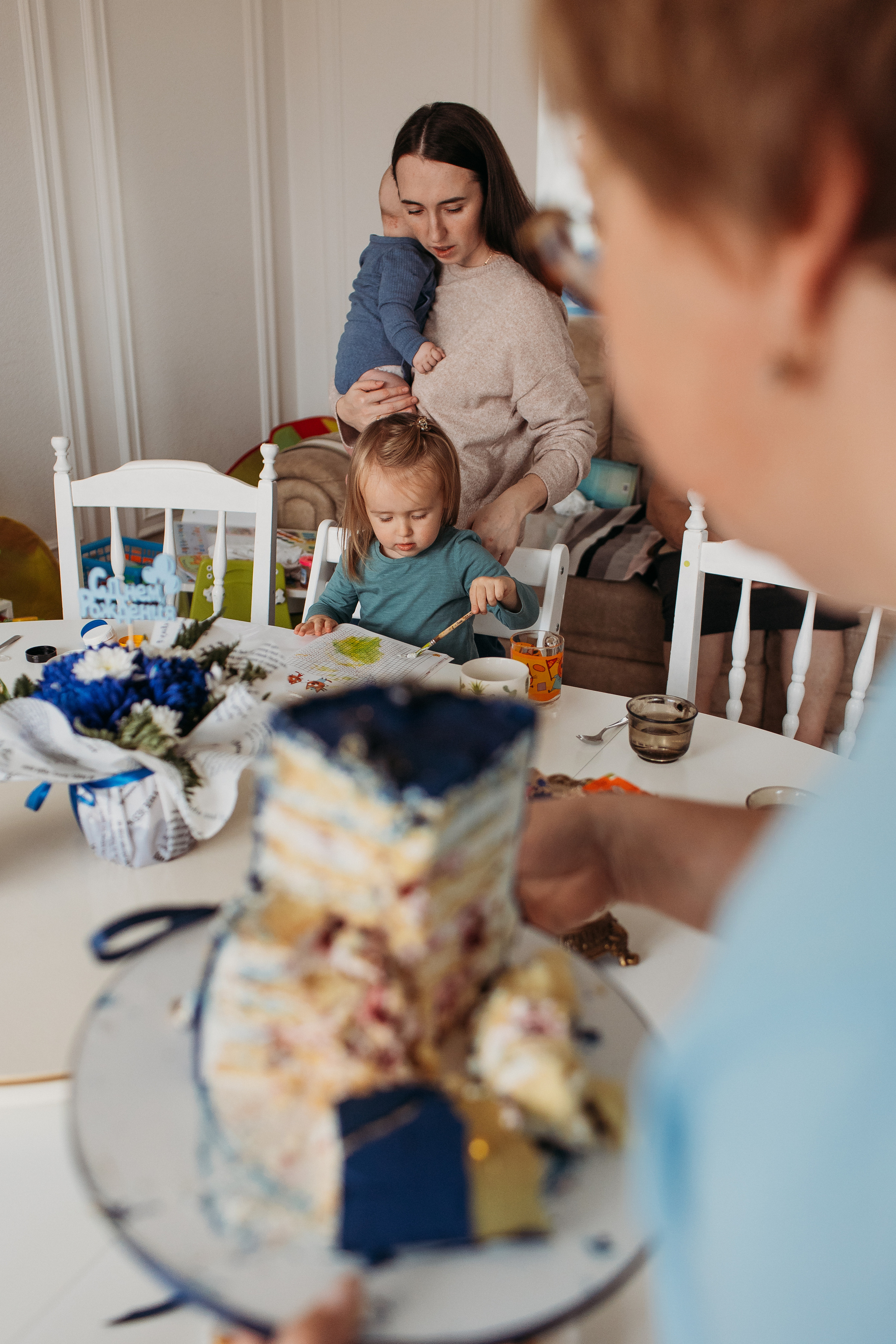 Большая семья. Семейный фотограф Тюмень, фотограф на роды Салмина Мария