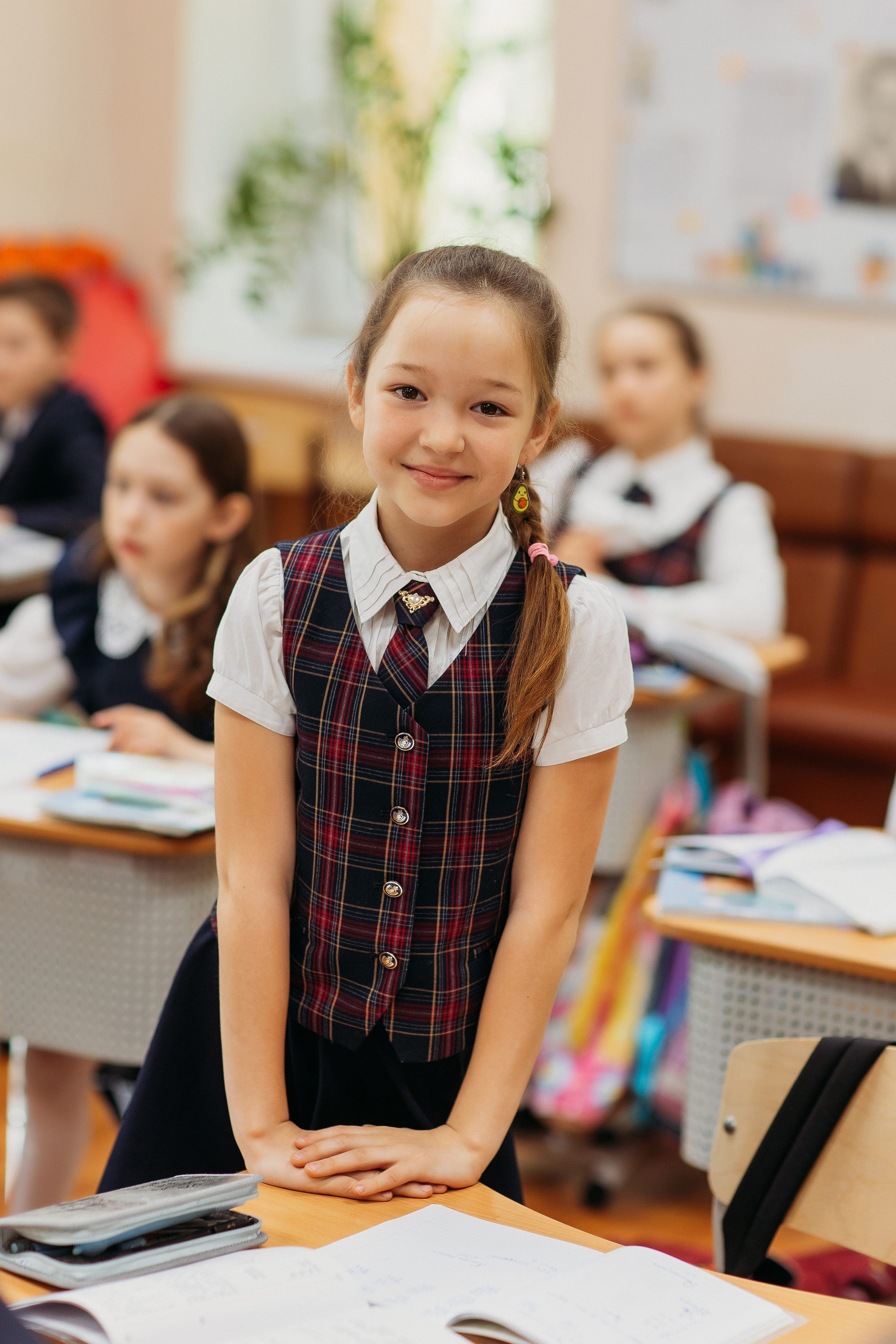 Школа 2 класс. Семейный фотограф Тюмень, фотограф на роды Салмина Мария