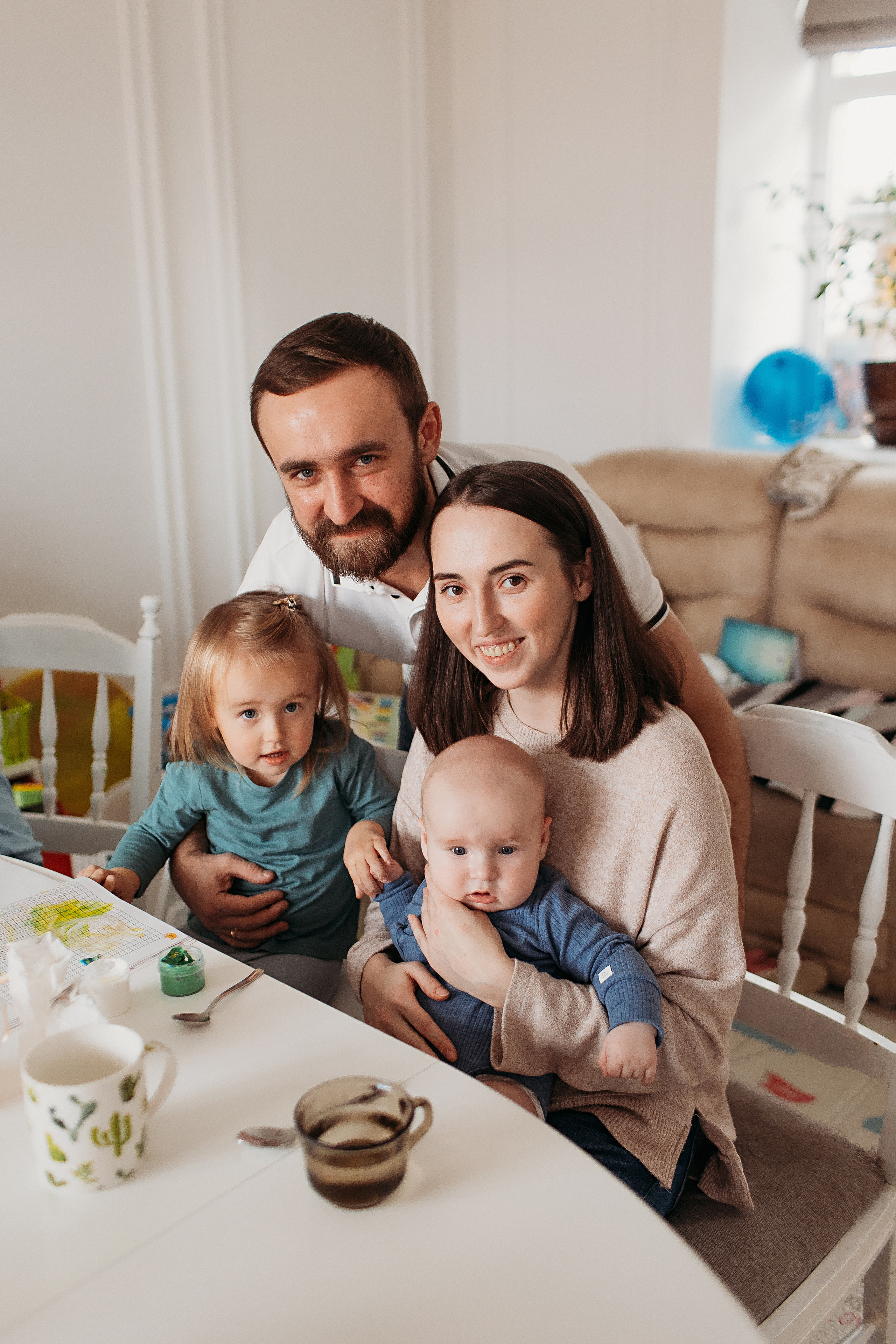 Большая семья. Семейный фотограф Тюмень, фотограф на роды Салмина Мария