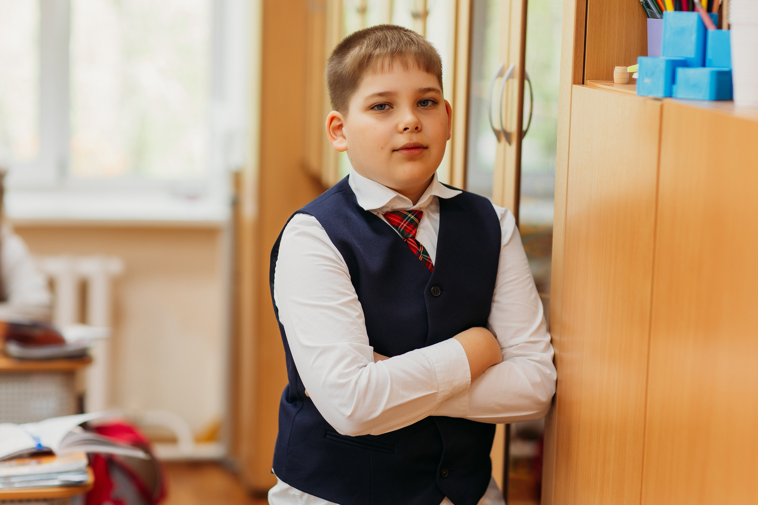 Школа 2 класс. Семейный фотограф Тюмень, фотограф на роды Салмина Мария