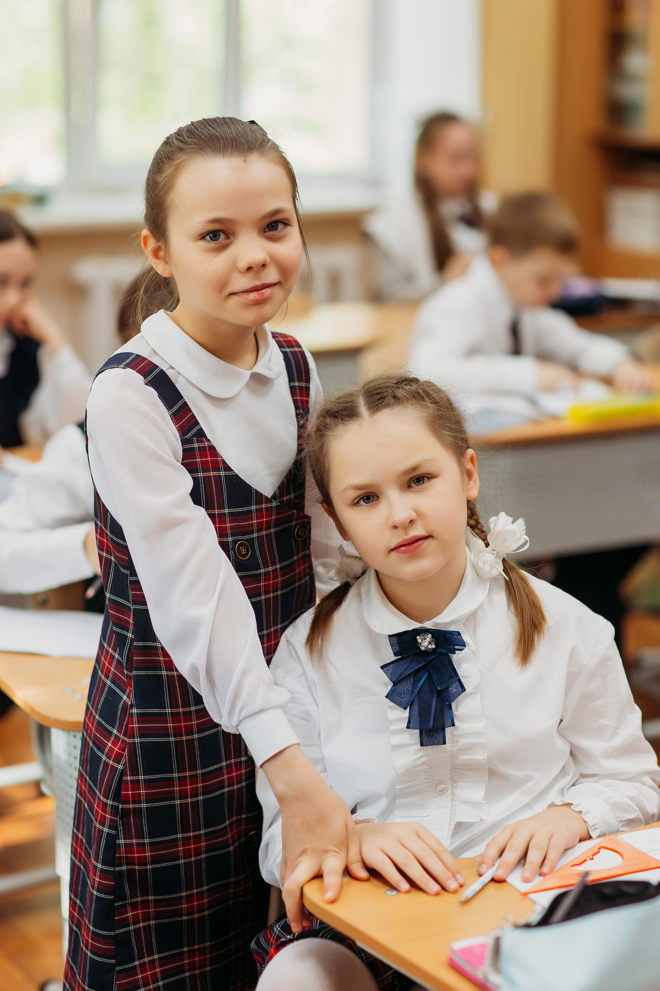 Школа 2 класс. Семейный фотограф Тюмень, фотограф на роды Салмина Мария