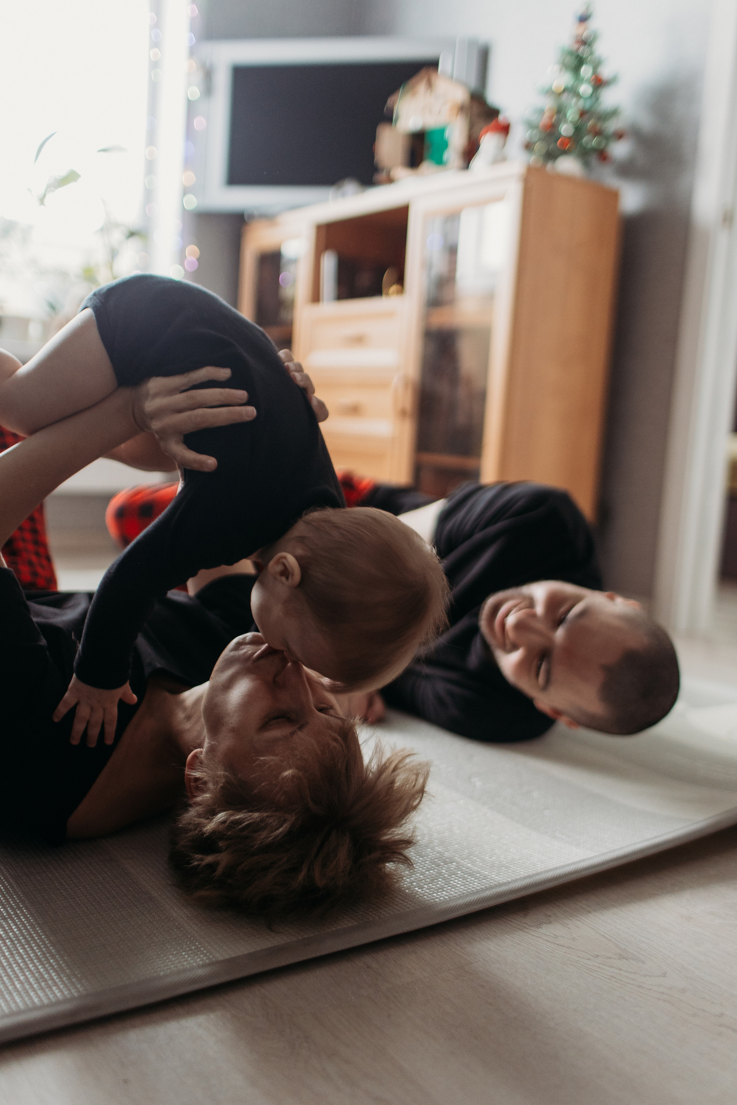 Новый год. Семейный фотограф Тюмень, фотограф на роды Салмина Мария