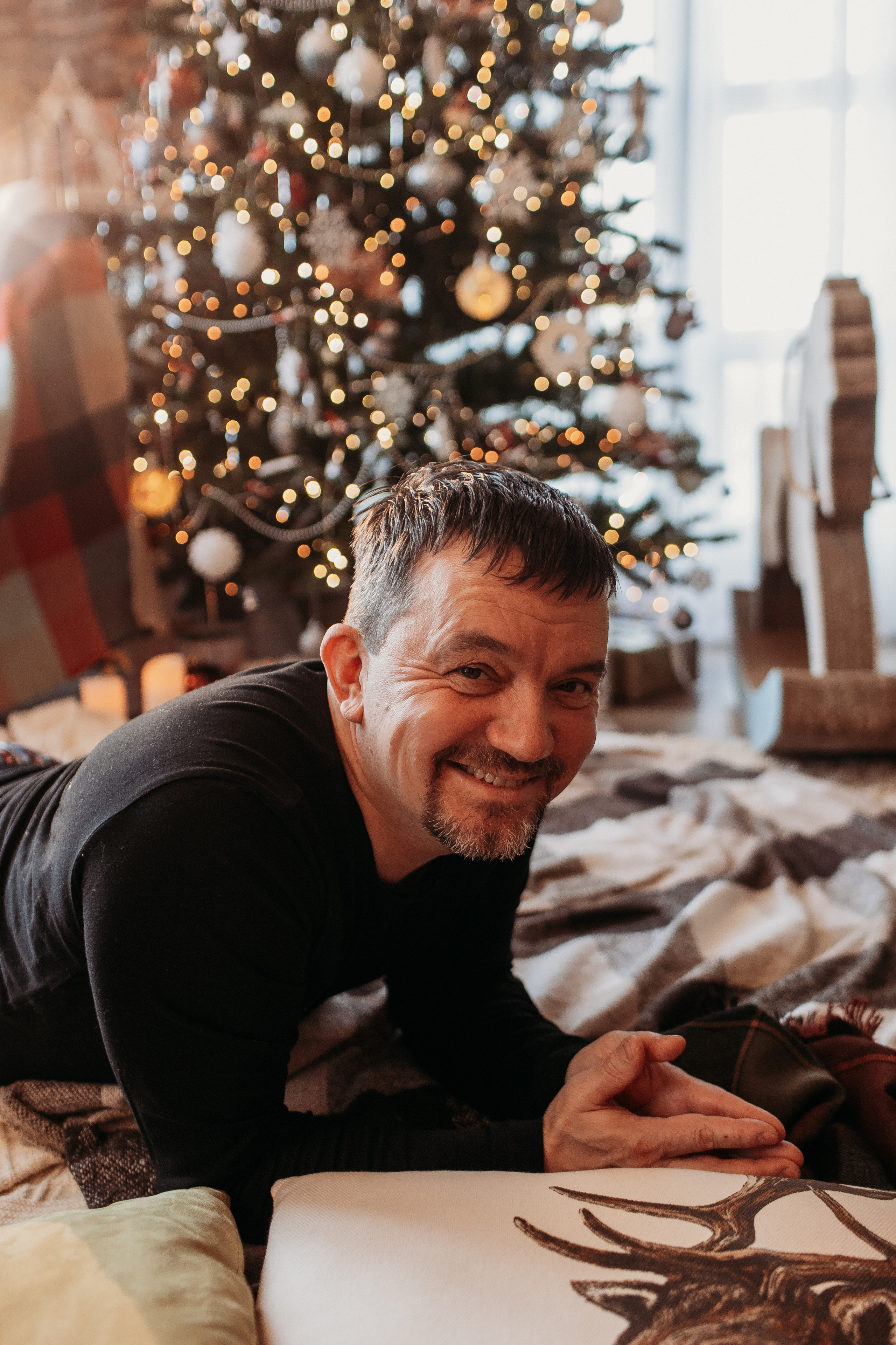 Тёплый новый год. Семейный фотограф Тюмень, фотограф на роды Салмина Мария