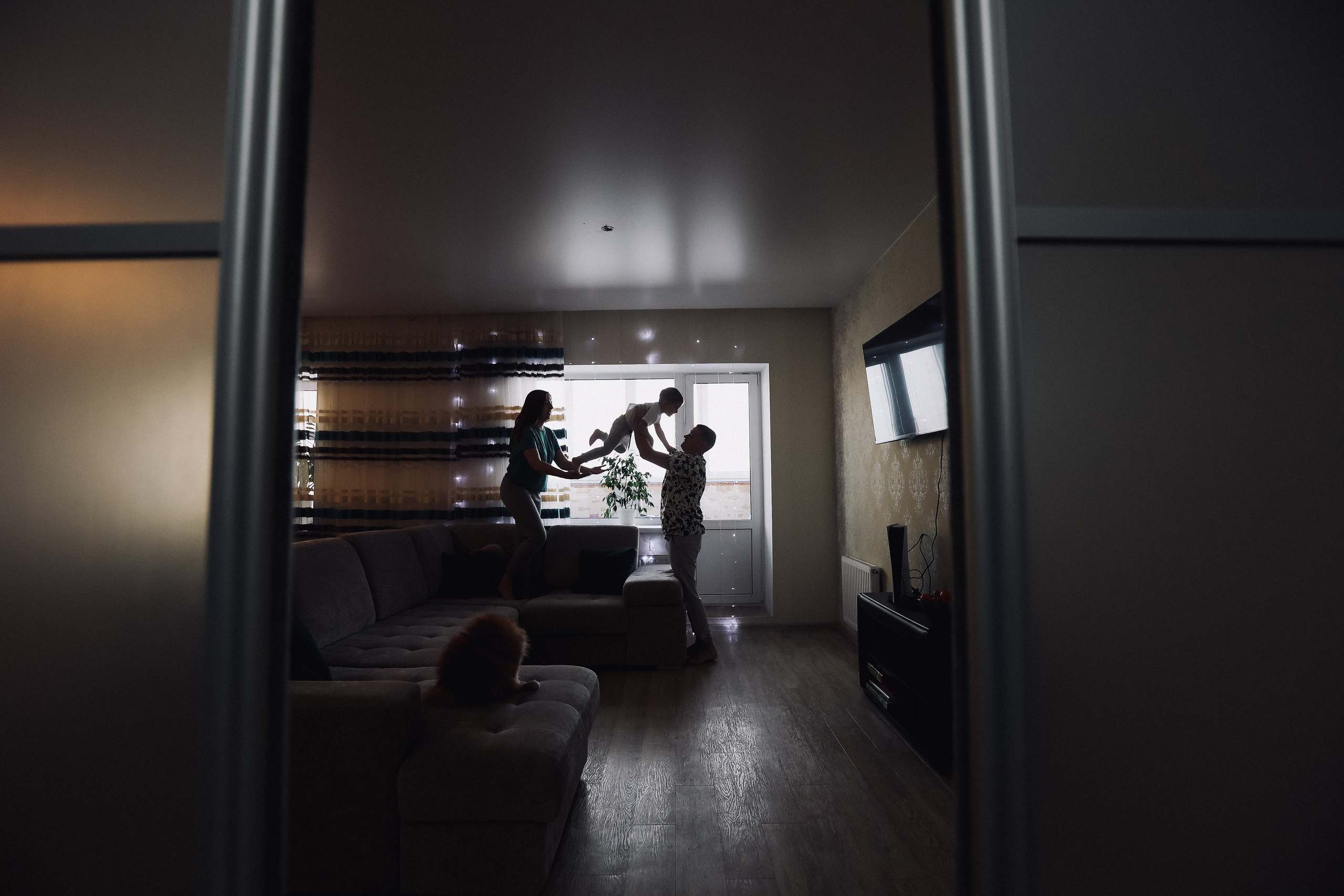 Новогодняя. Семейный фотограф Тюмень, фотограф на роды Салмина Мария