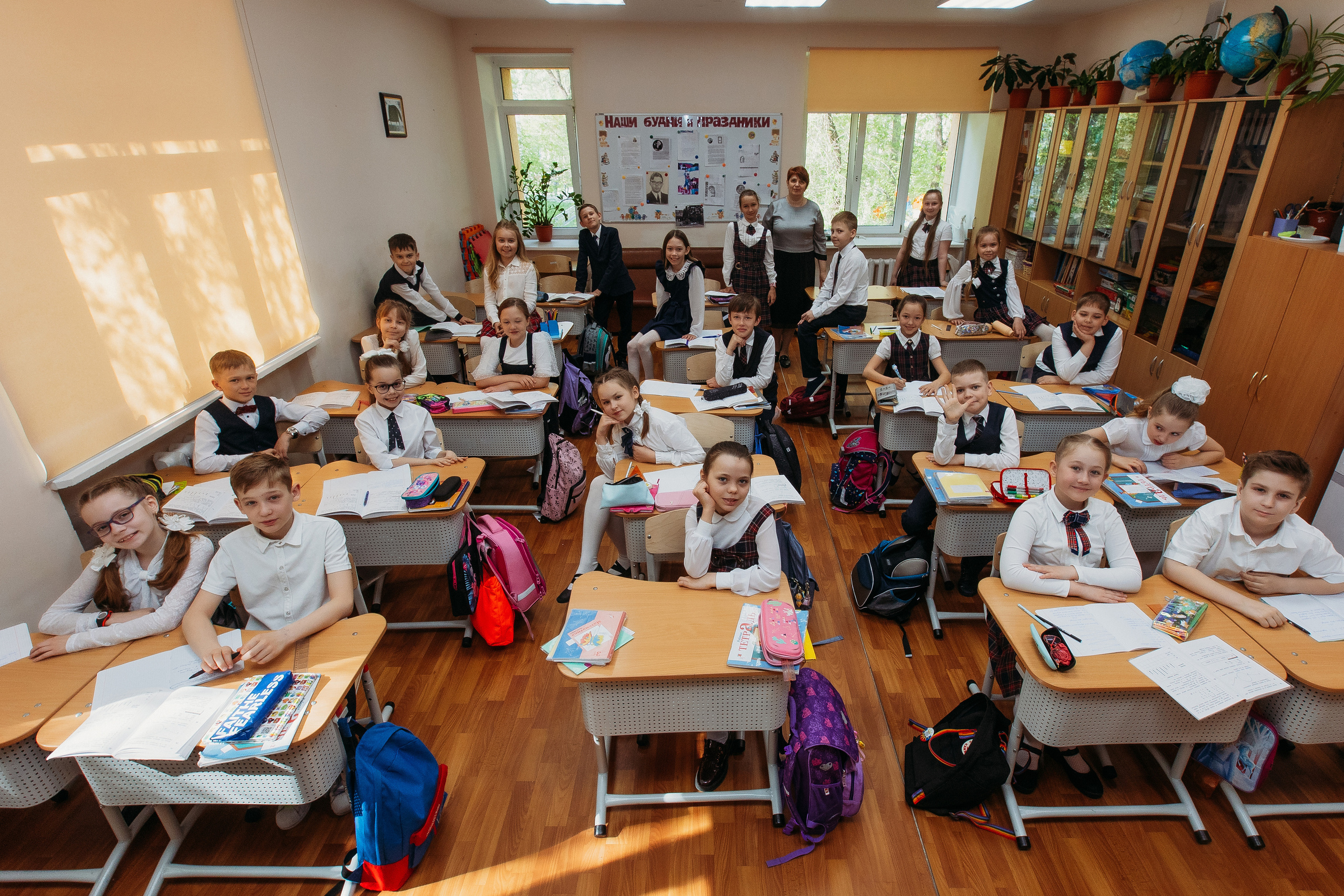 Школа 2 класс. Семейный фотограф Тюмень, фотограф на роды Салмина Мария