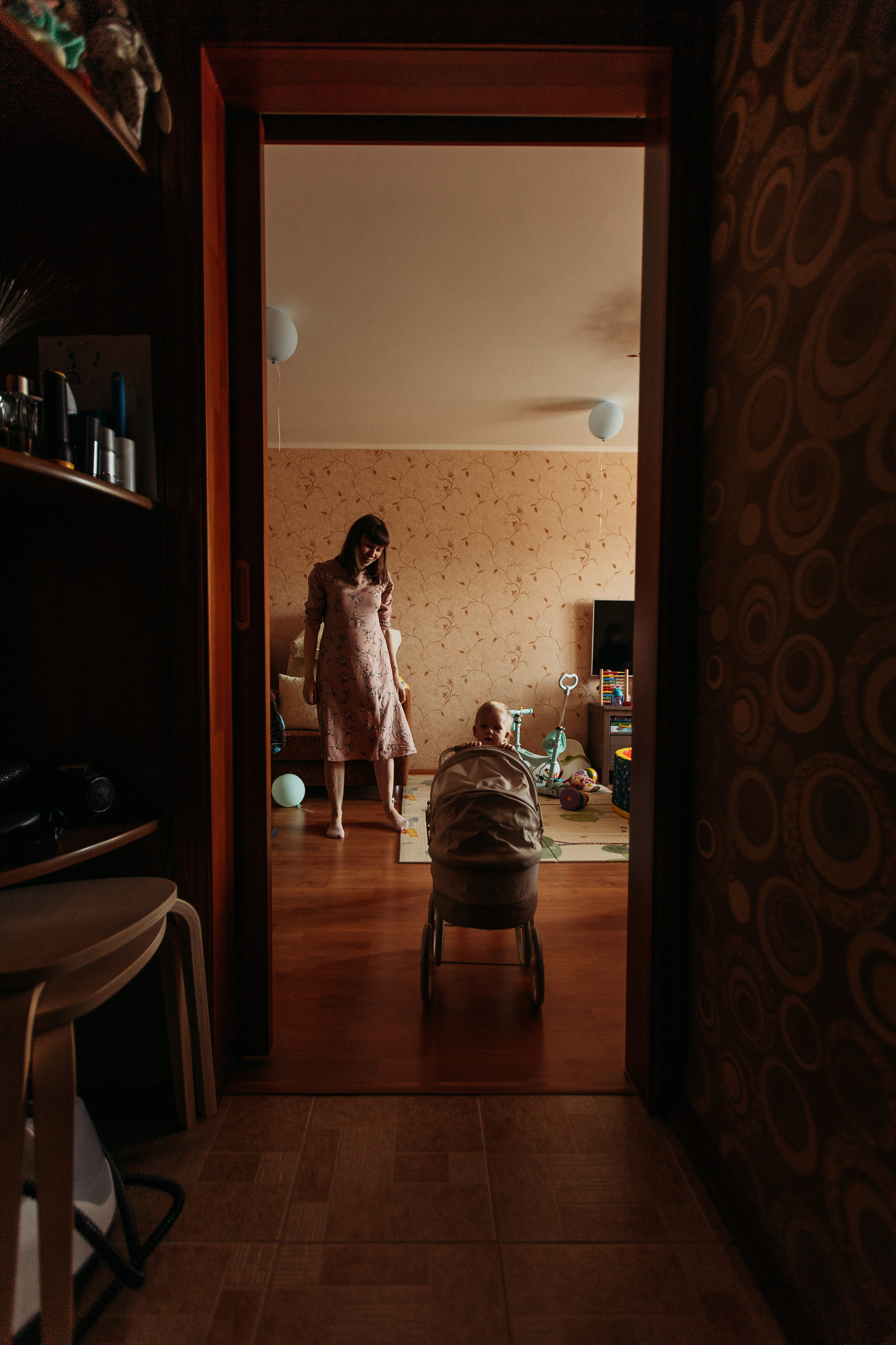 Дома. Семейный фотограф Тюмень, фотограф на роды Салмина Мария