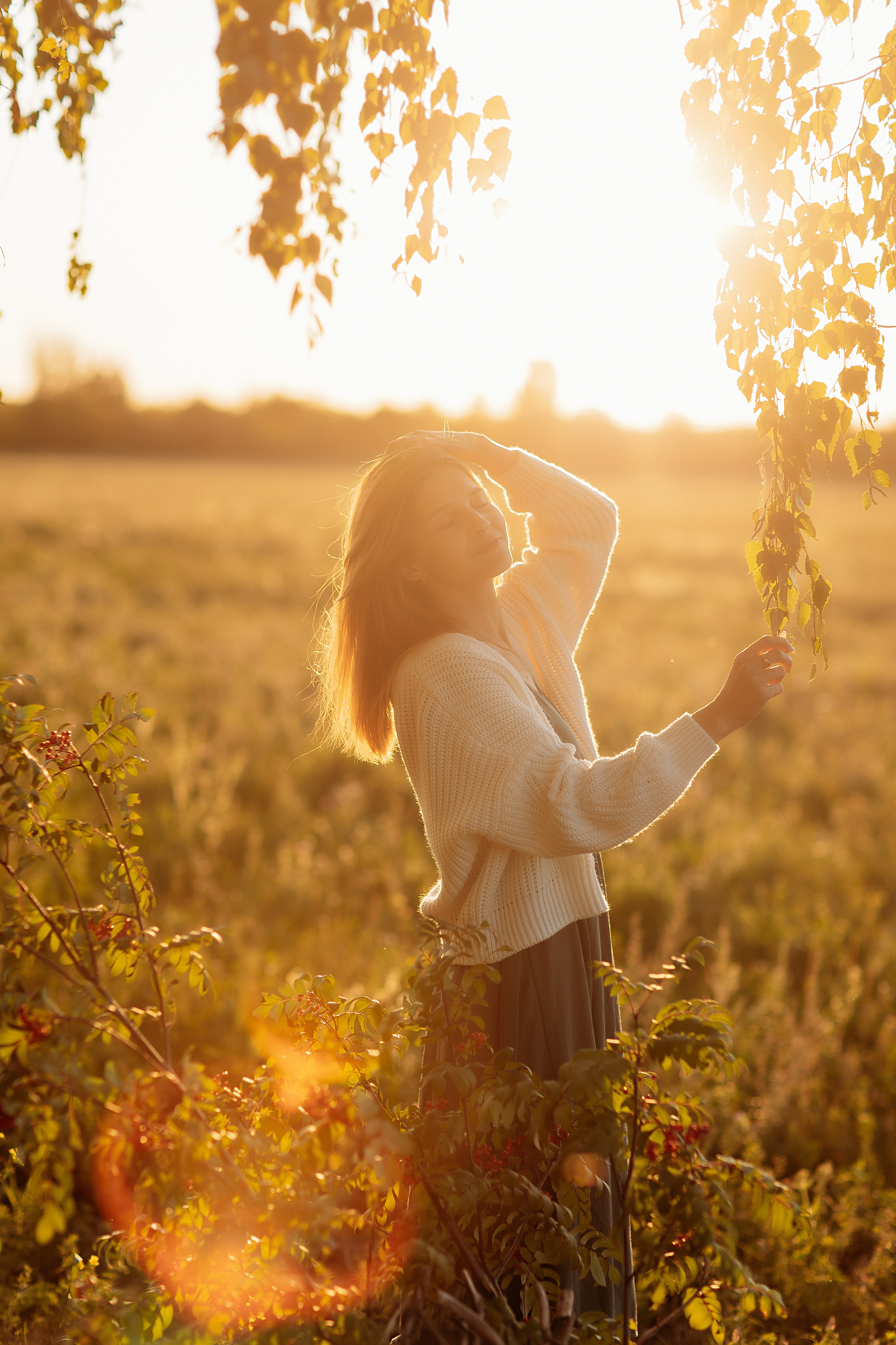 Поле. Семейный фотограф Тюмень, фотограф на роды Салмина Мария