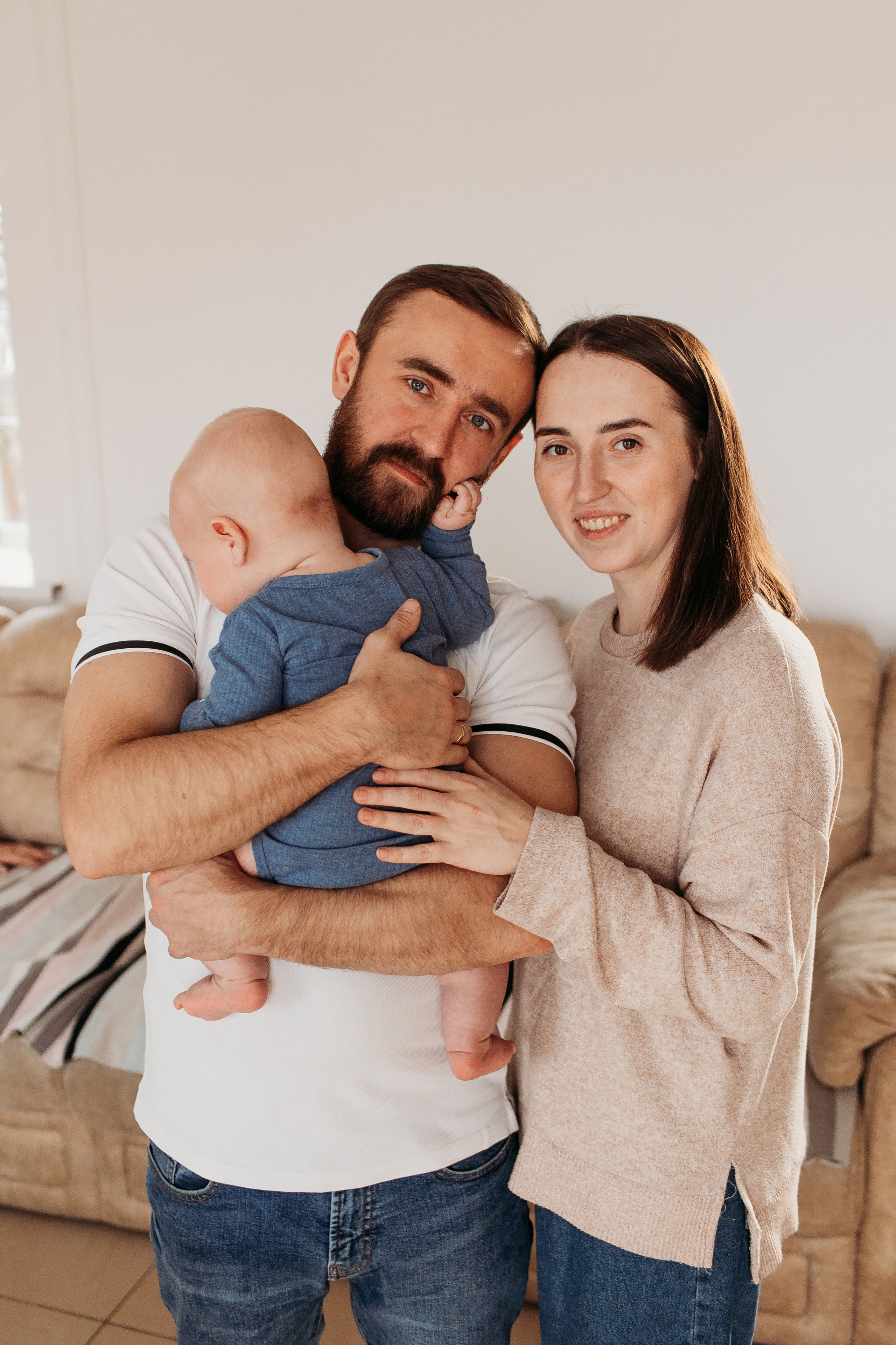 Большая семья. Семейный фотограф Тюмень, фотограф на роды Салмина Мария