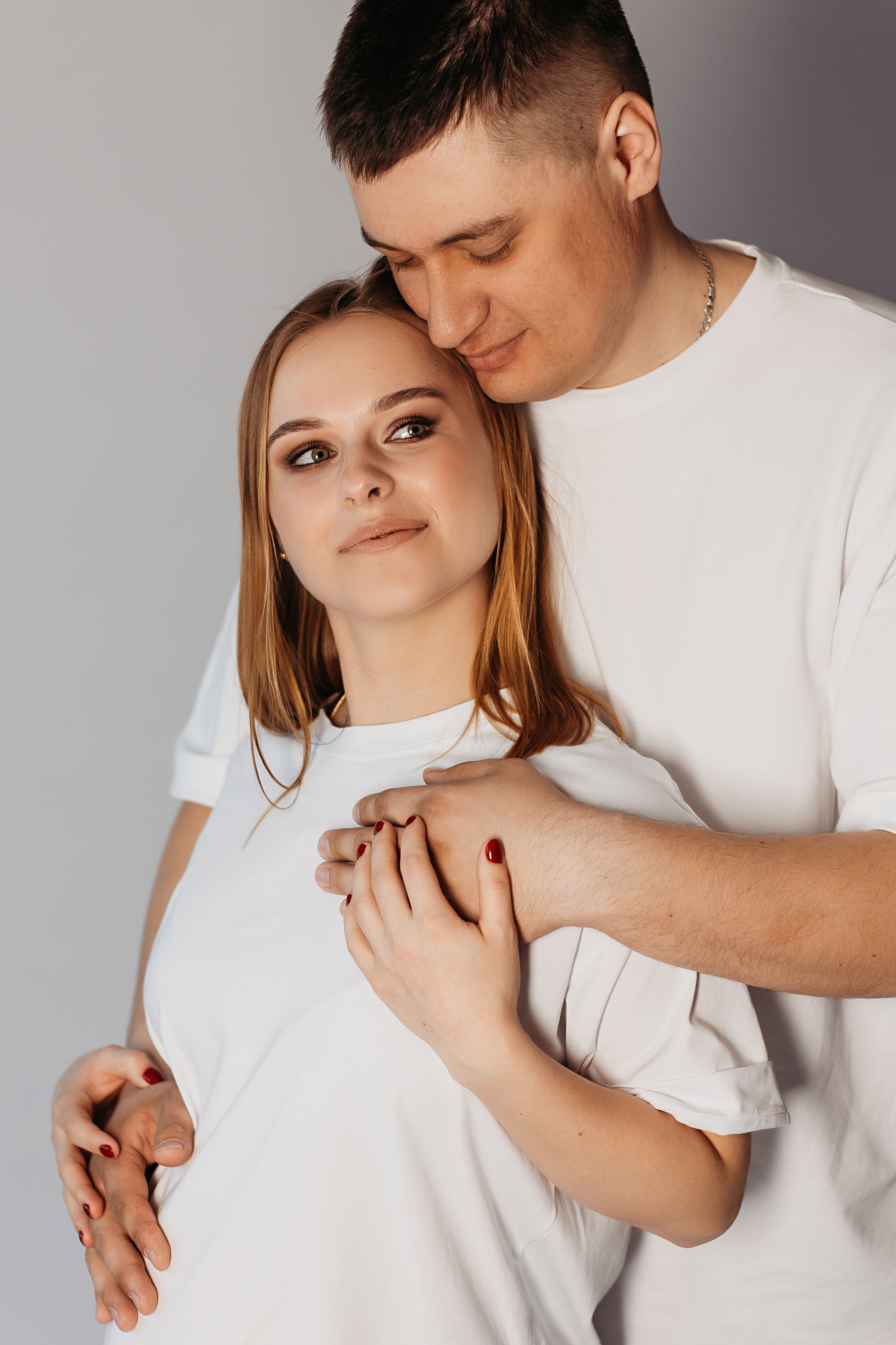 На фотофонах. Семейный фотограф Тюмень, фотограф на роды Салмина Мария