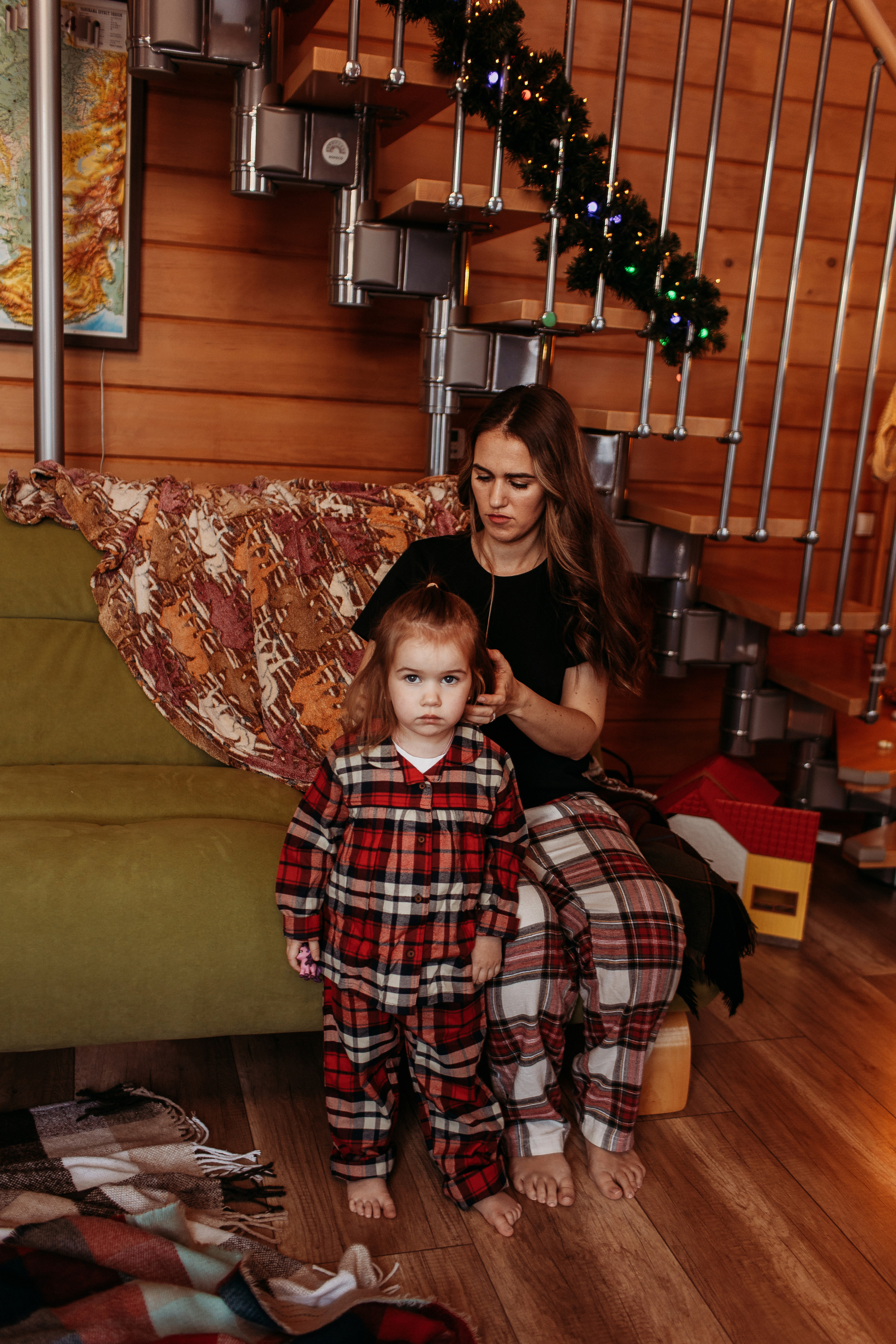 Тёплый новый год. Семейный фотограф Тюмень, фотограф на роды Салмина Мария