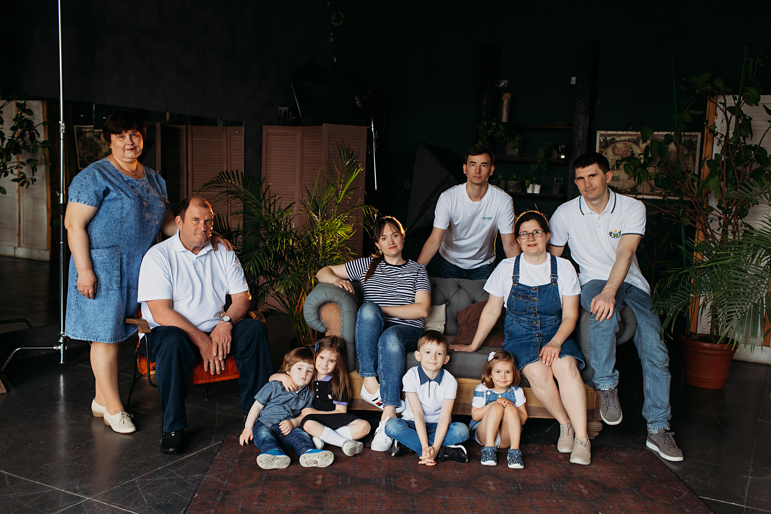 Лофт пространство Наше место. Семейный фотограф Тюмень, фотограф на роды Салмина Мария