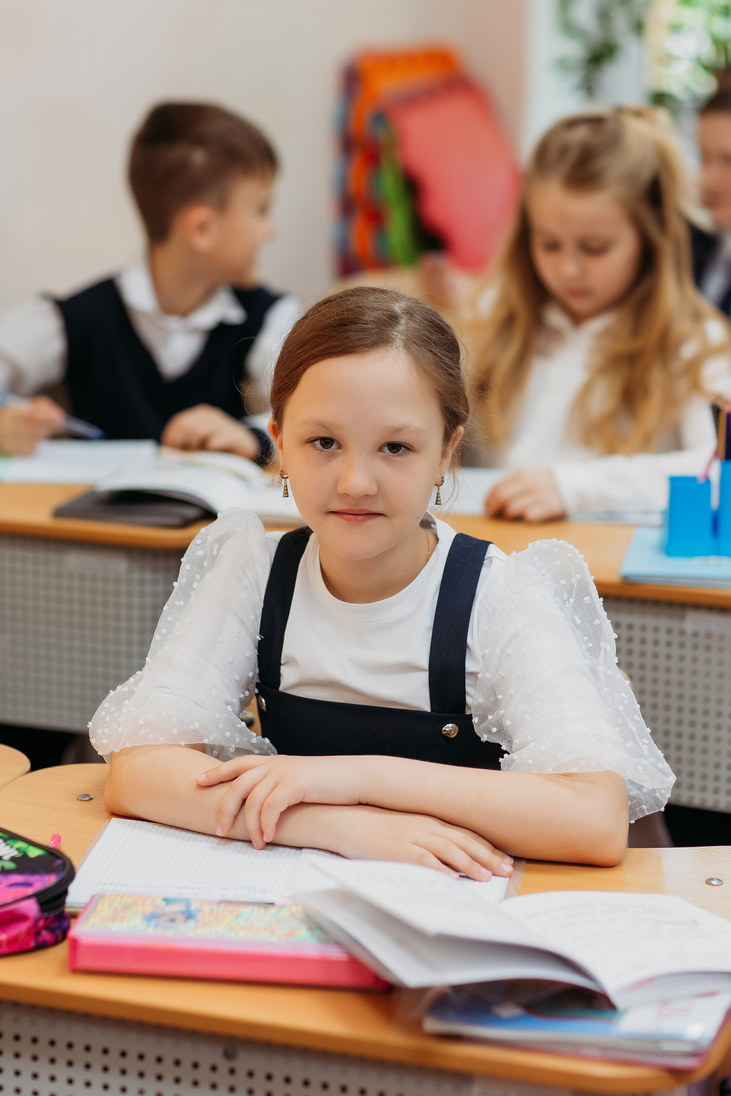 Школа 2 класс. Семейный фотограф Тюмень, фотограф на роды Салмина Мария