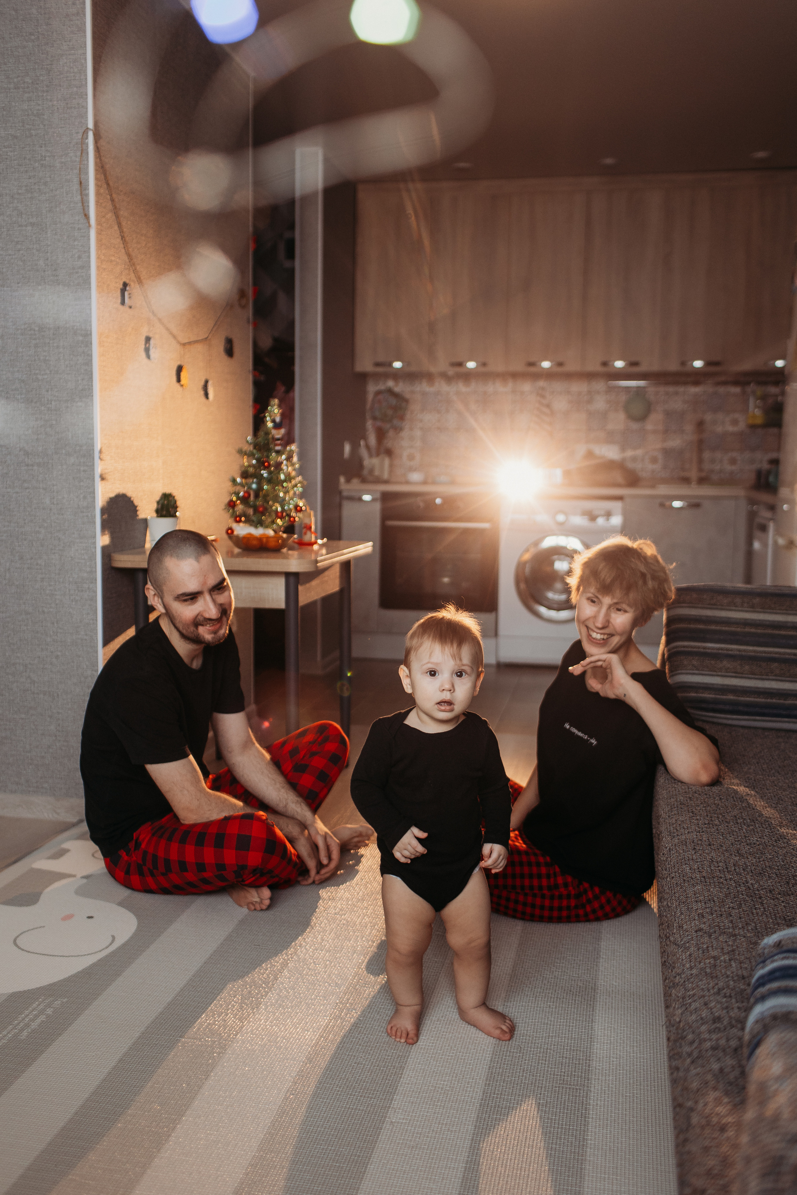 Новый год. Семейный фотограф Тюмень, фотограф на роды Салмина Мария