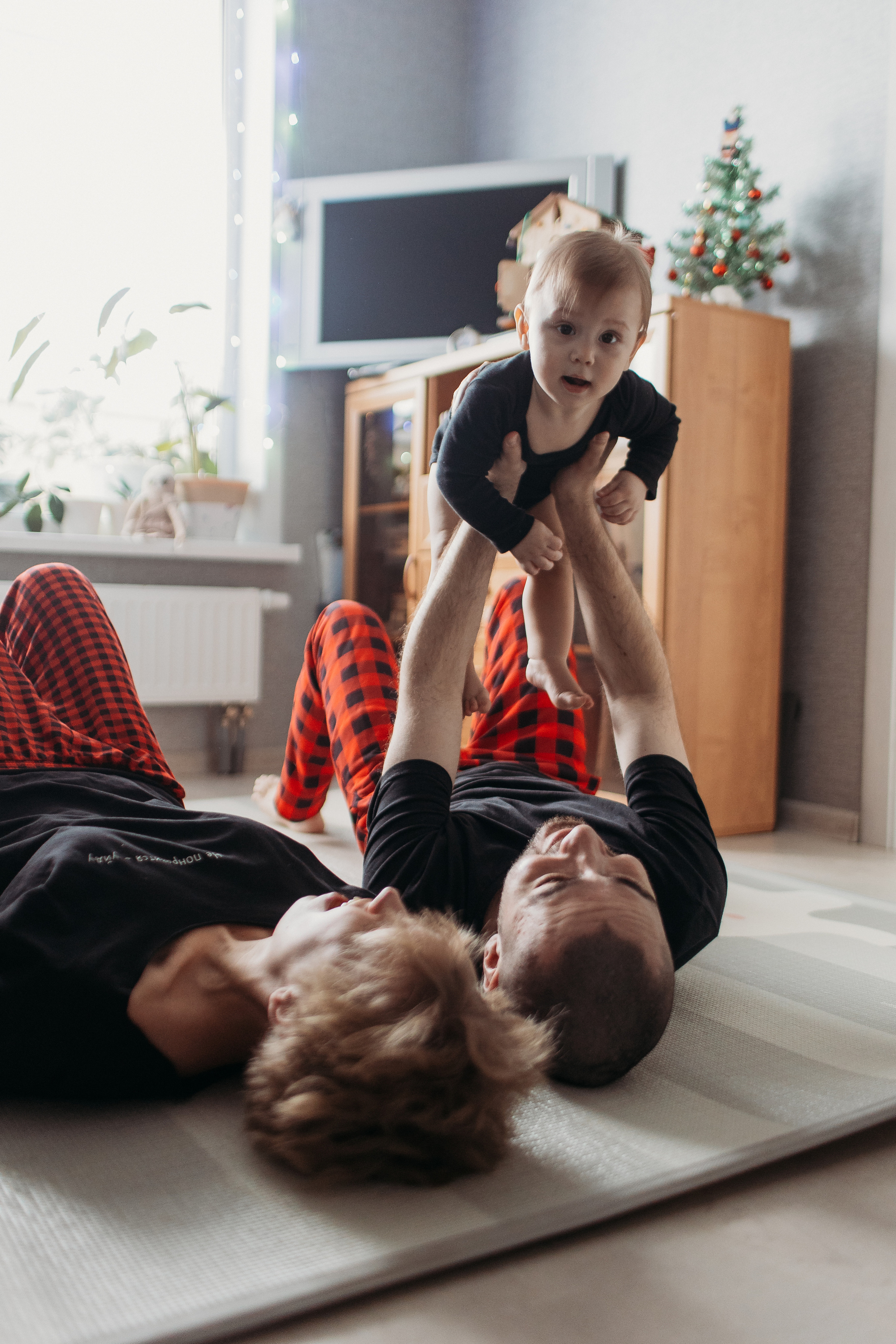 Новый год. Семейный фотограф Тюмень, фотограф на роды Салмина Мария